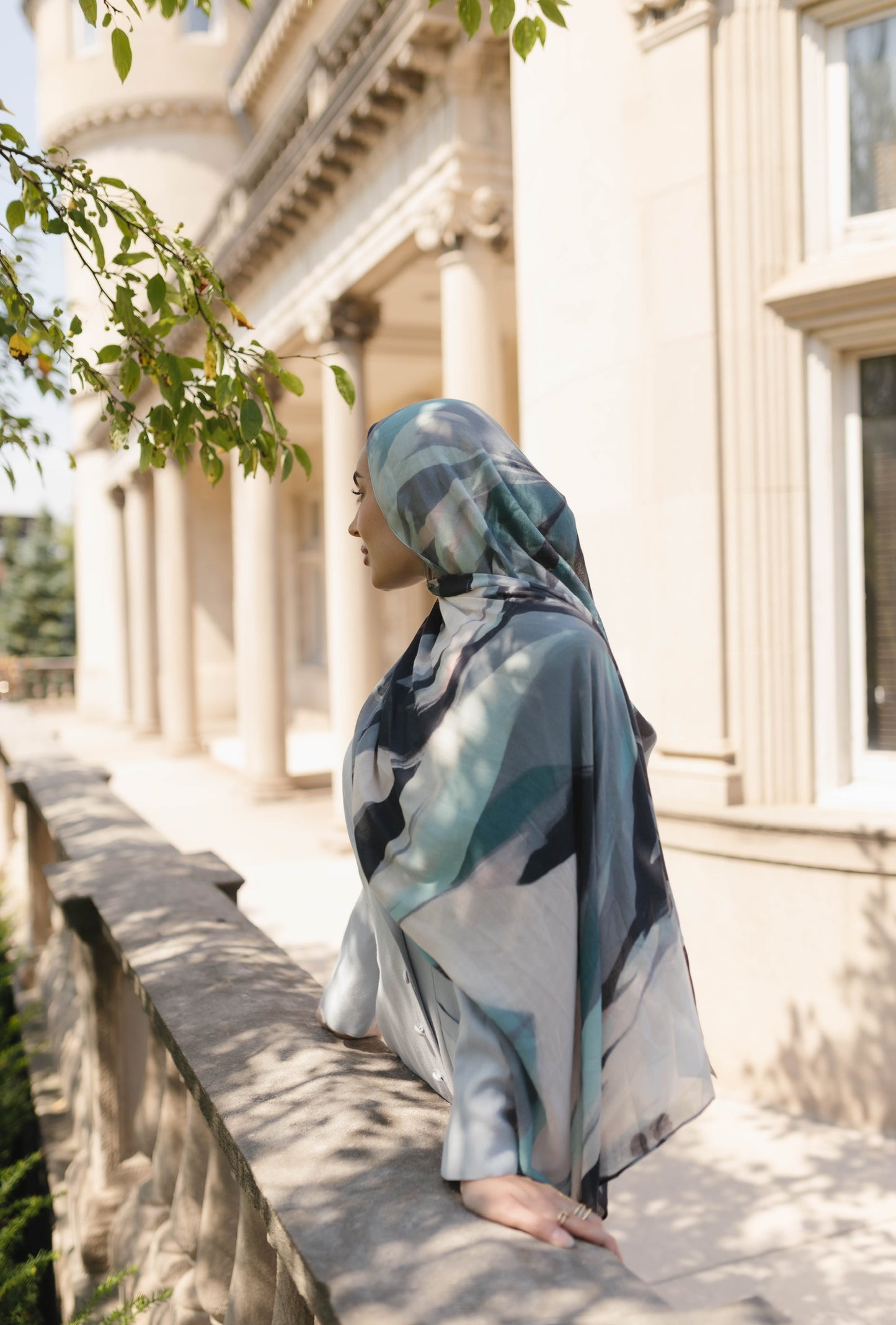 Something Blue Modal Hijab