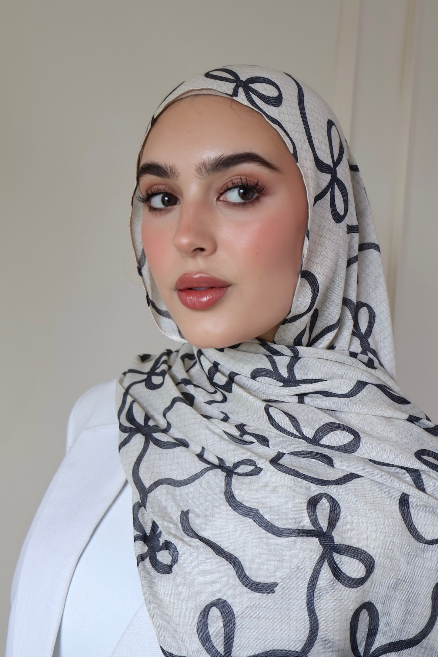 Tangled Silk Modal Hijab