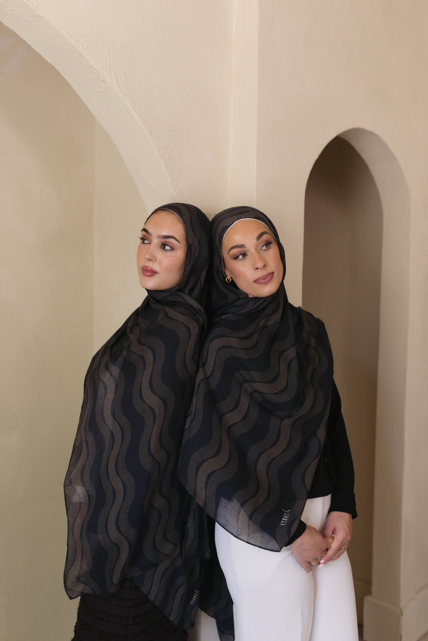 Midnight Sketch Modal Hijab