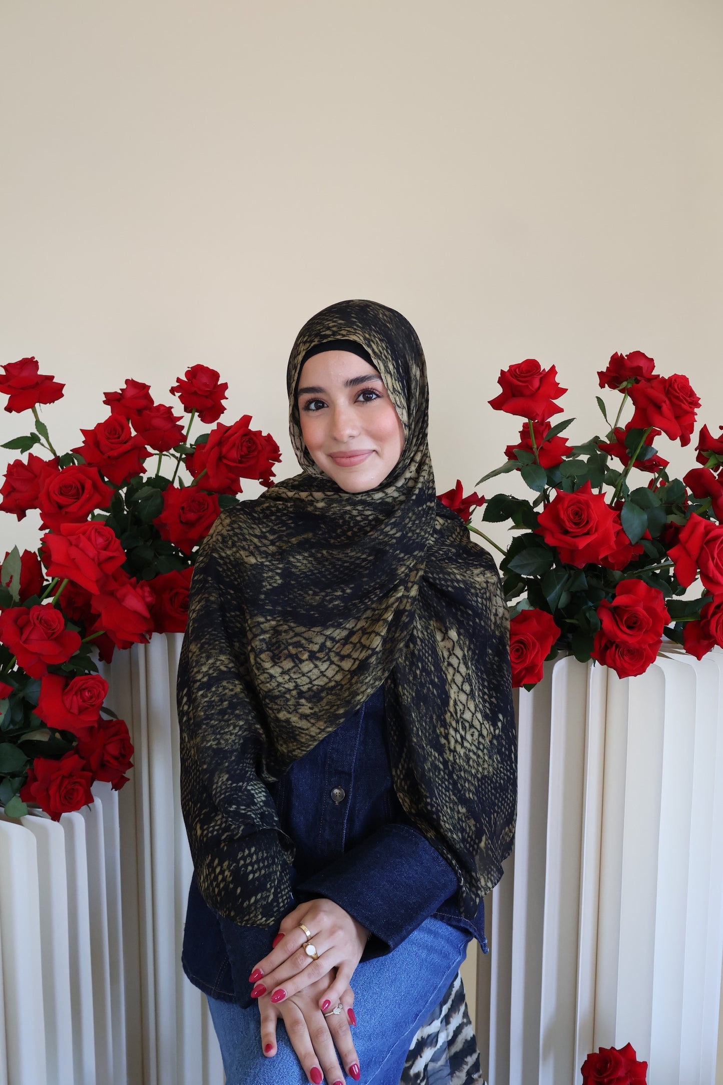 Forest Snake Modal Hijab