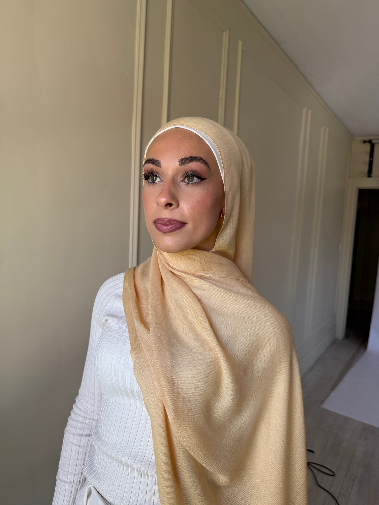 Banana Buttercream Modal Hijab