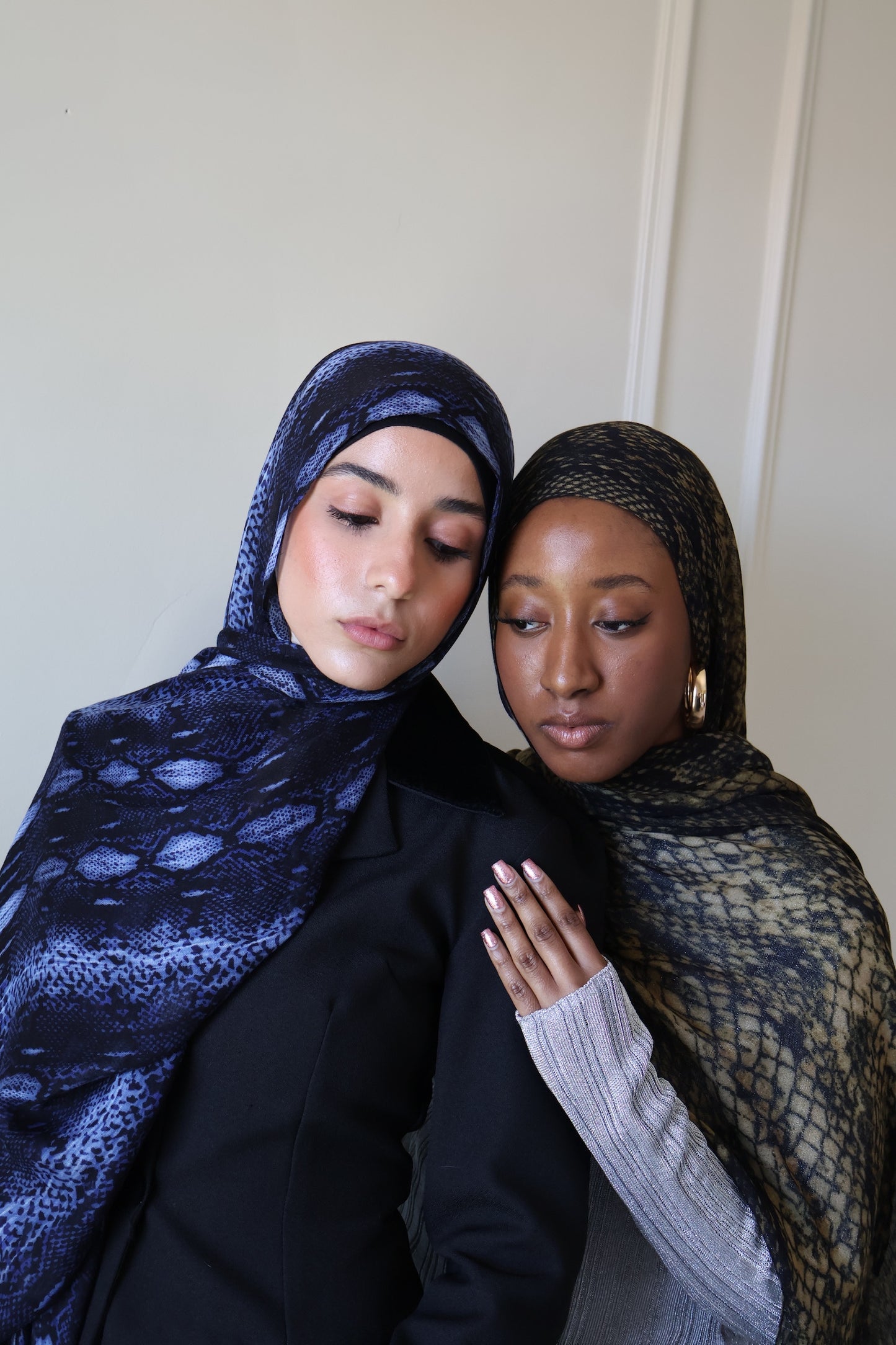 Sapphire Snake Modal Hijab