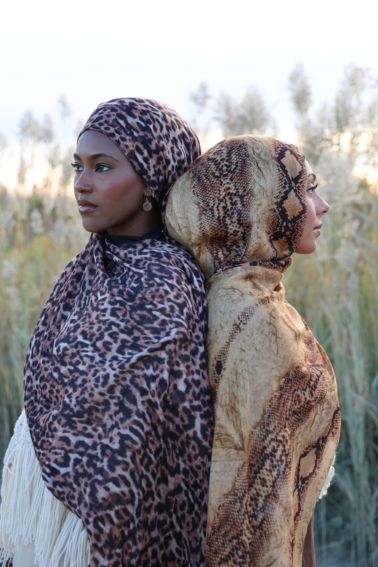 Golden Snake Modal Hijab