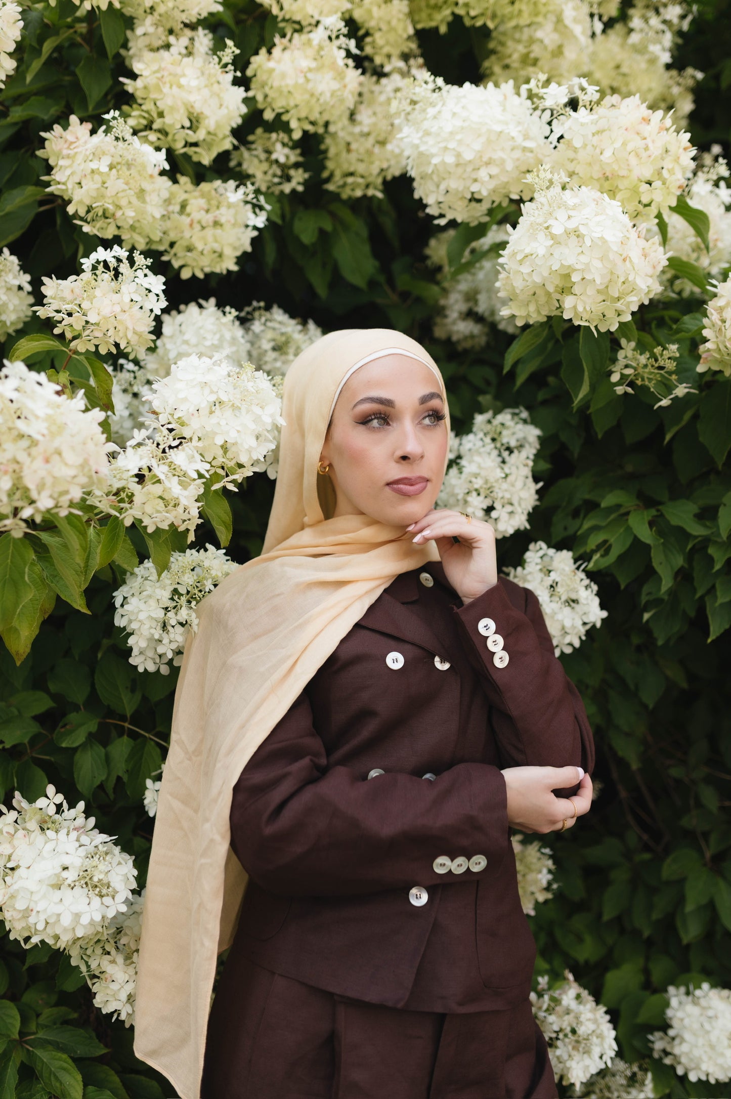 Banana Buttercream Modal Hijab