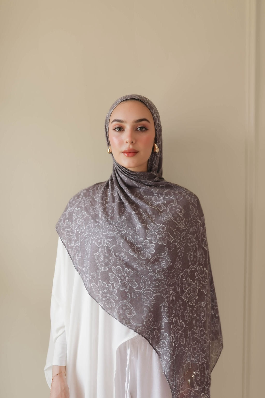 Pearl Net Modal Hijab