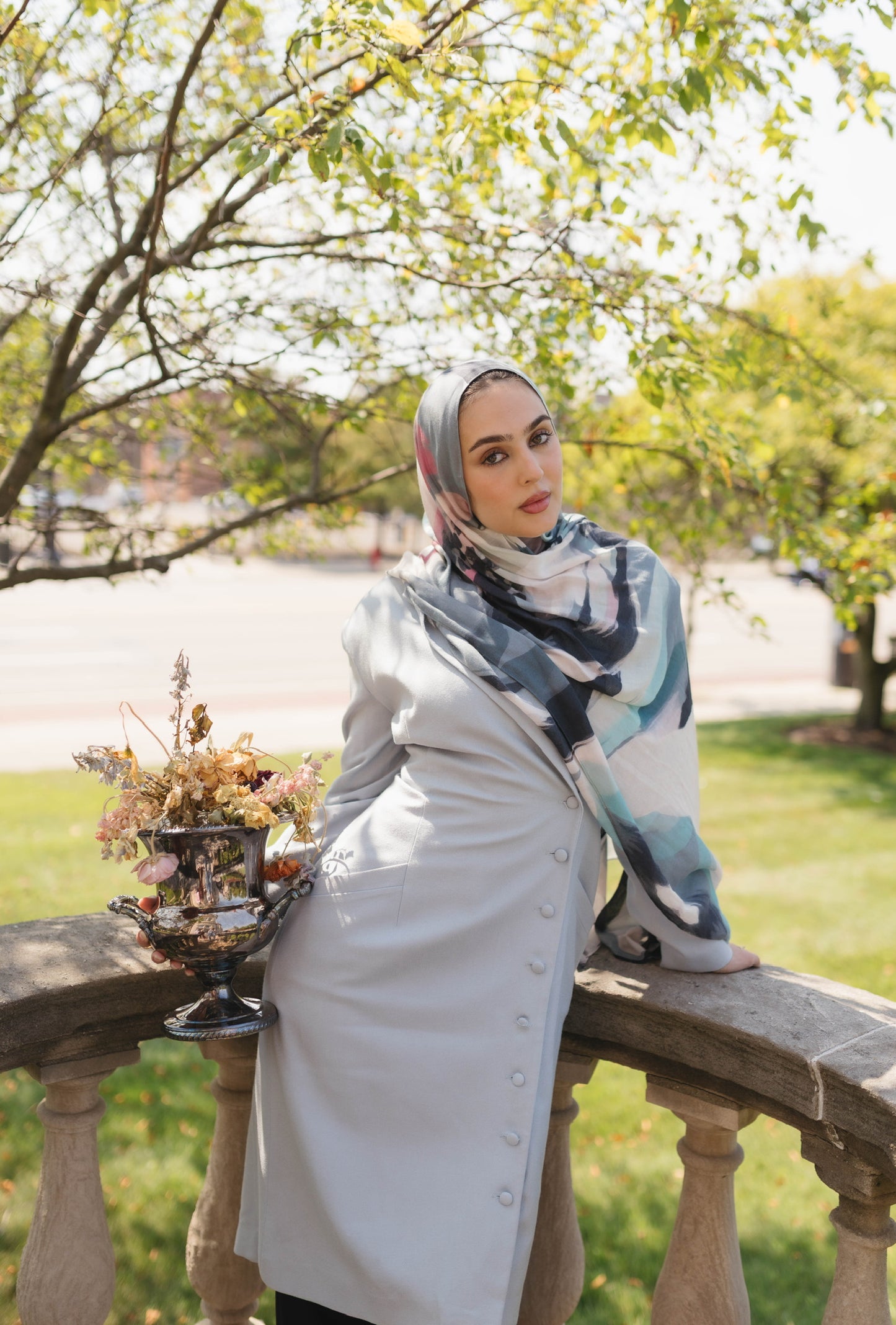 Something Blue Modal Hijab