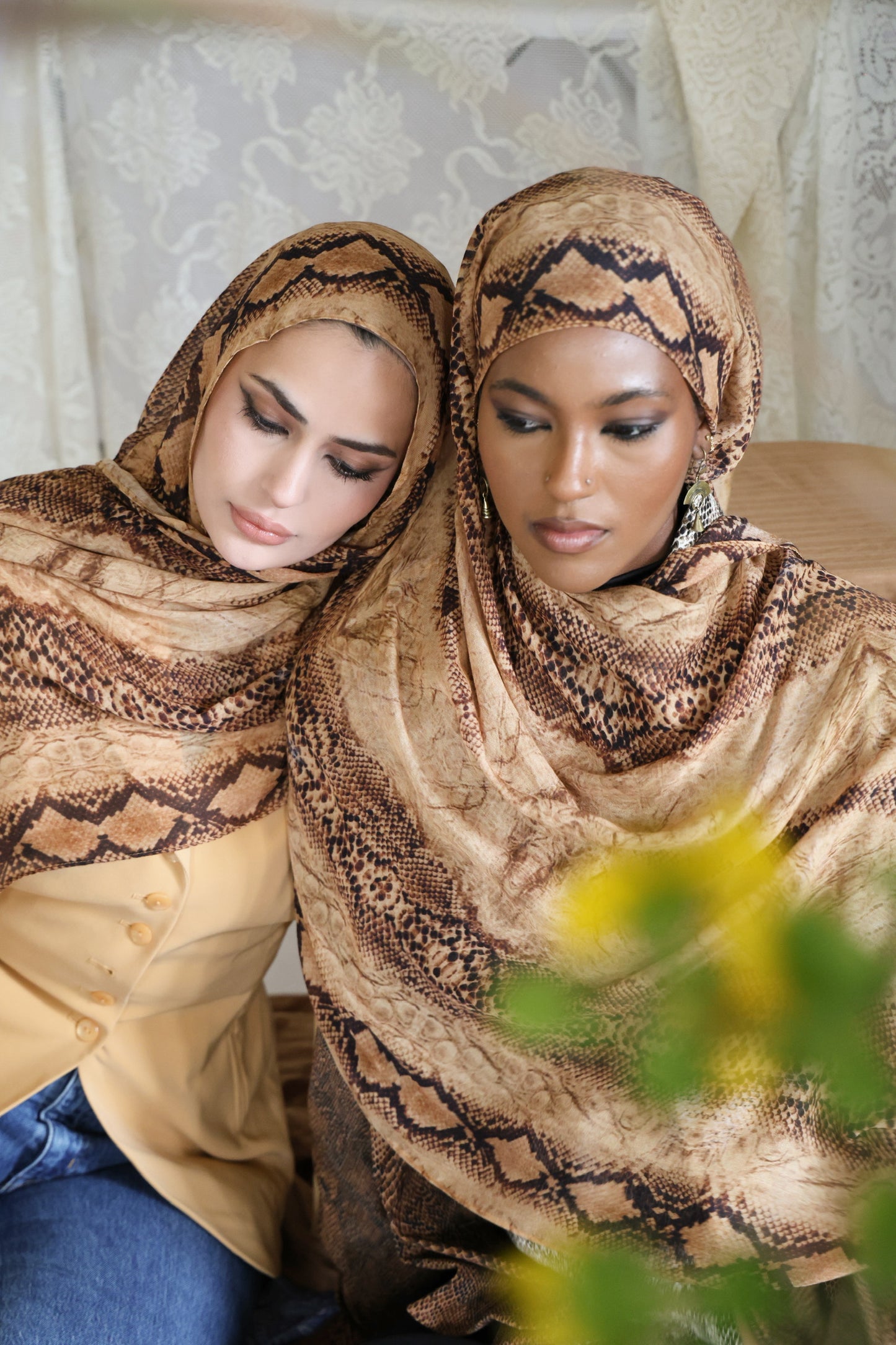 Golden Snake Modal Hijab