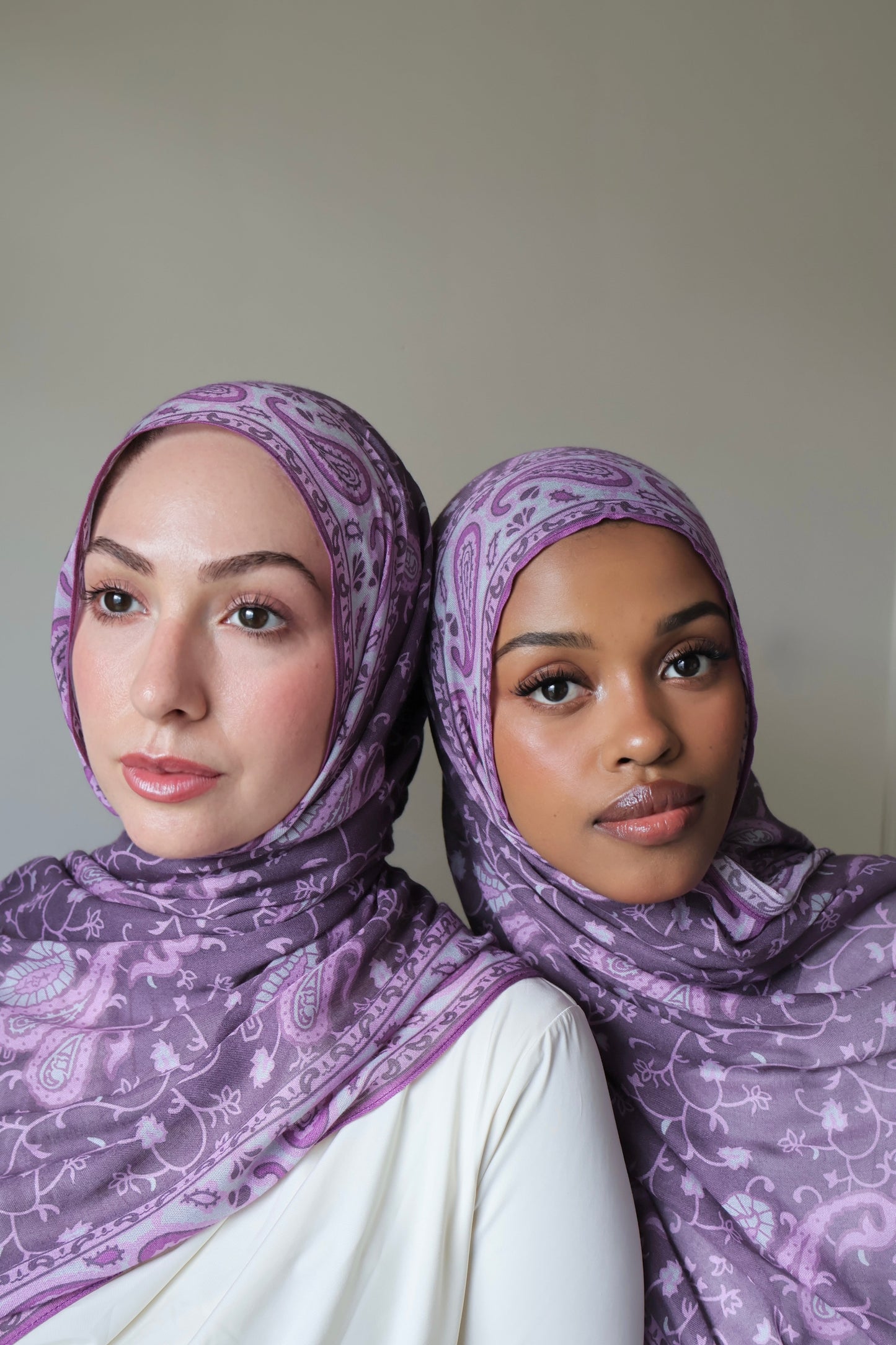 Lilac Dreams Pashmina Modal