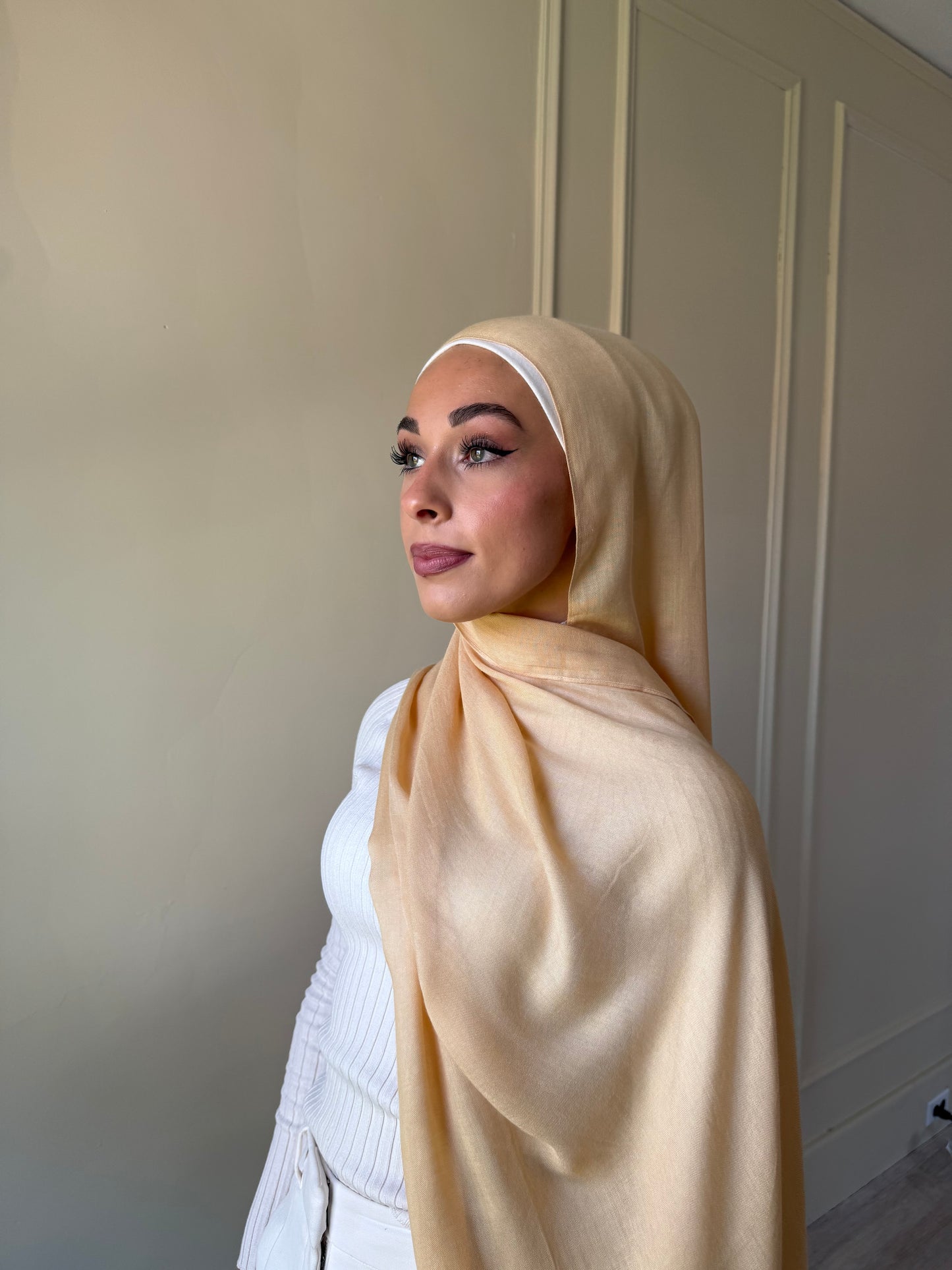 Banana Buttercream Modal Hijab