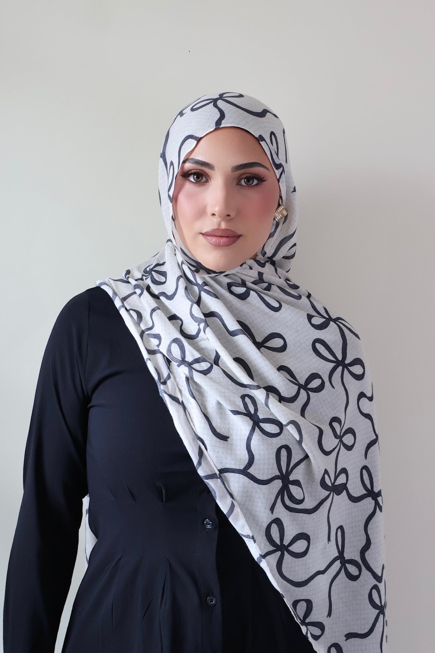 Tangled Silk Modal Hijab