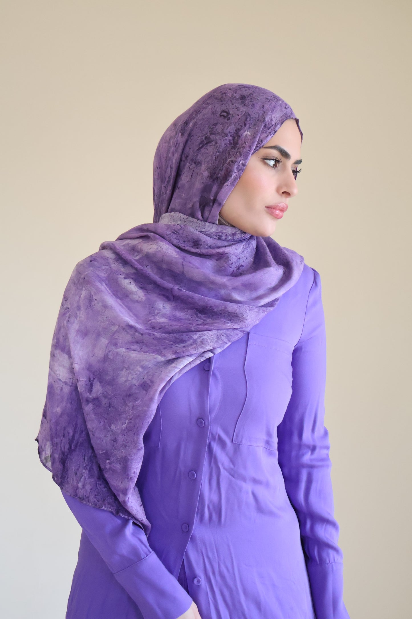 Lavender Latte Modal Hijab