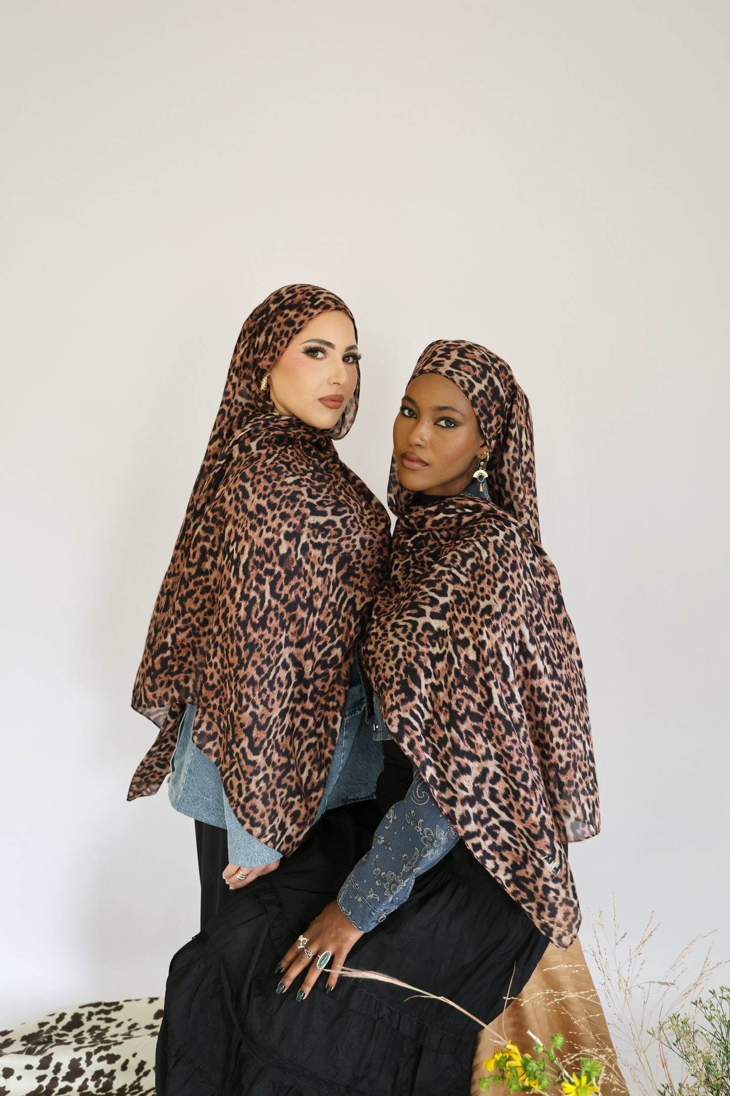 Canyon Leopard Modal Hijab