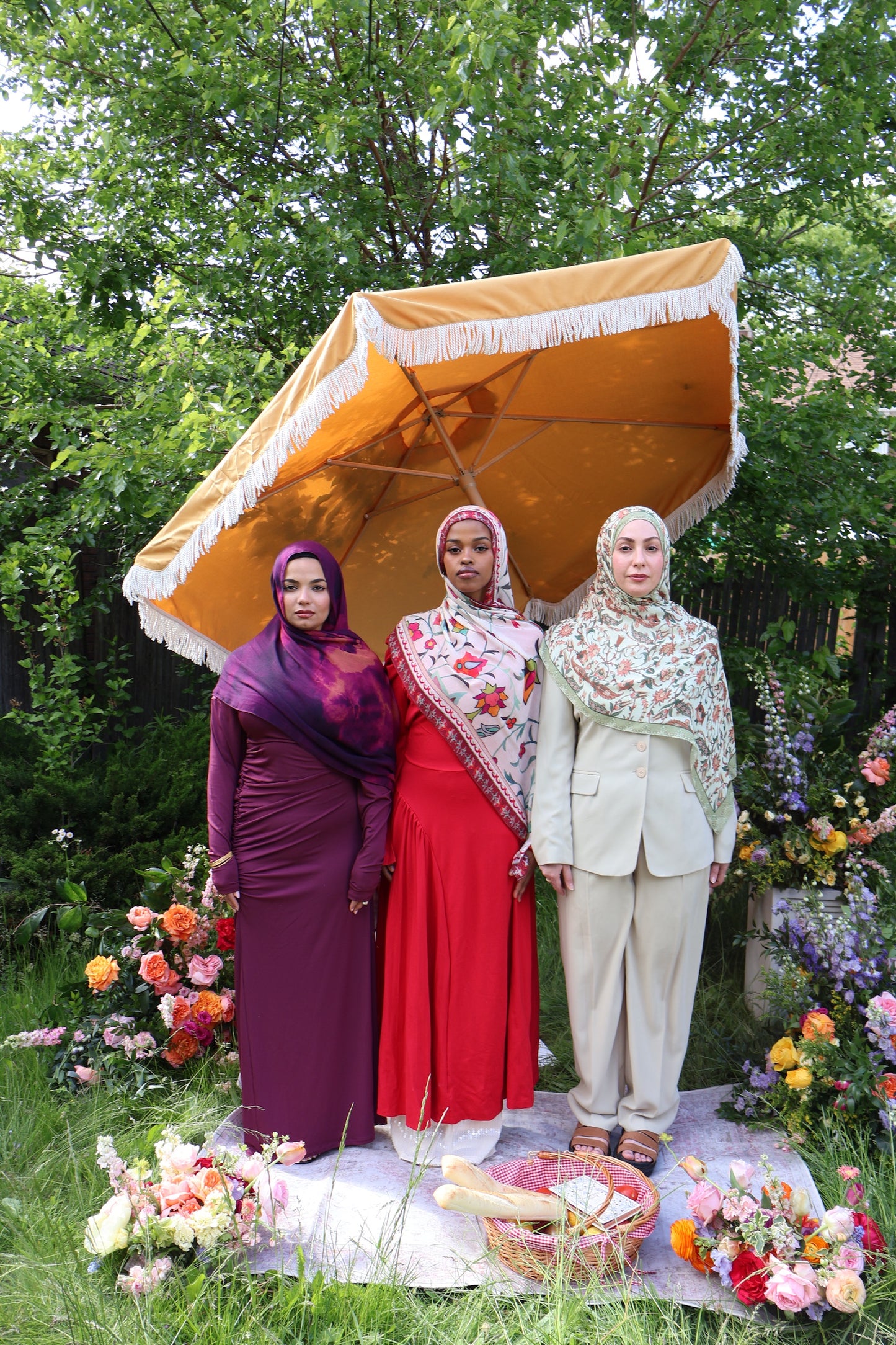 Wildflower Bloom Modal Hijab