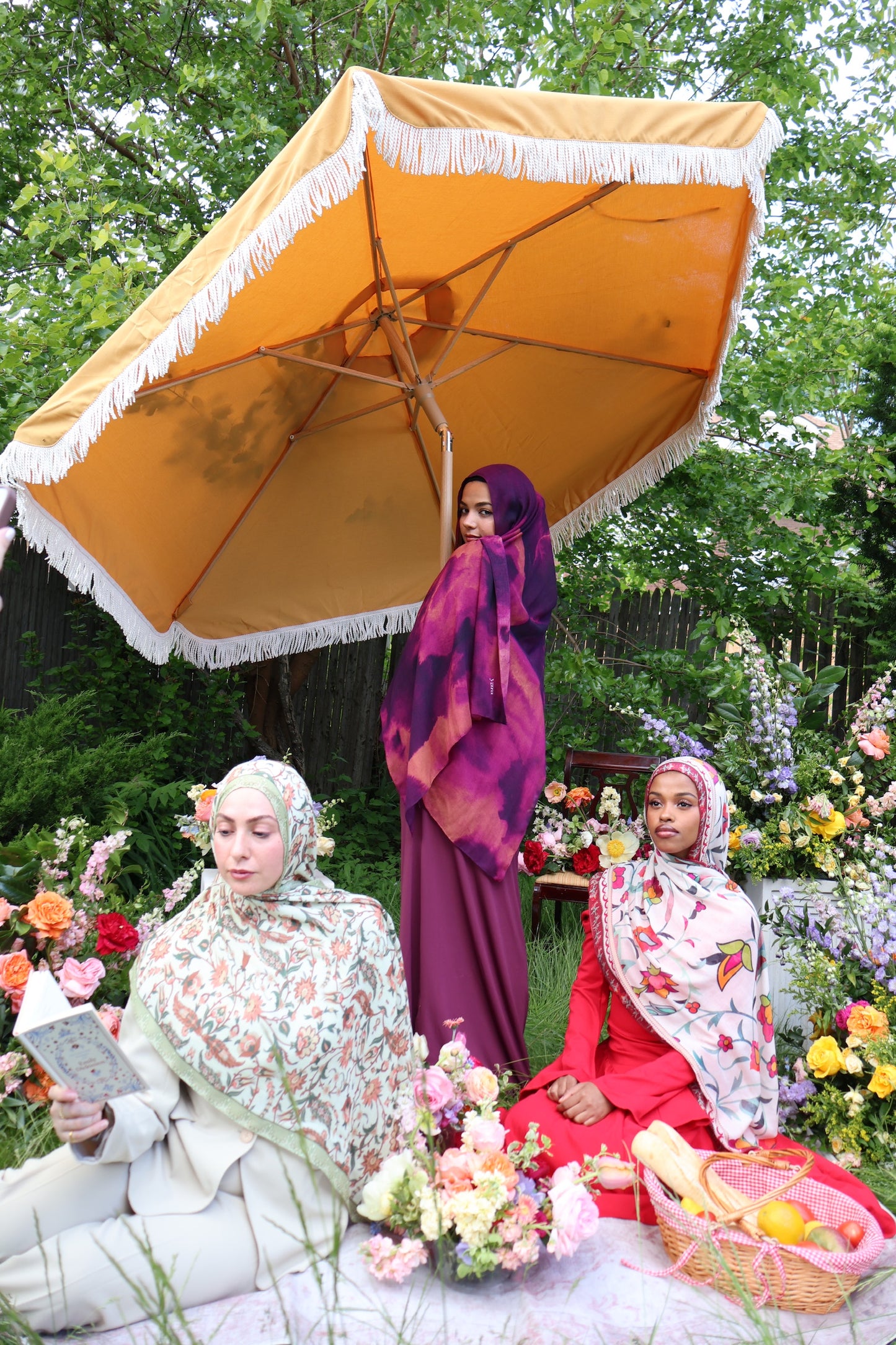 Wildflower Bloom Modal Hijab