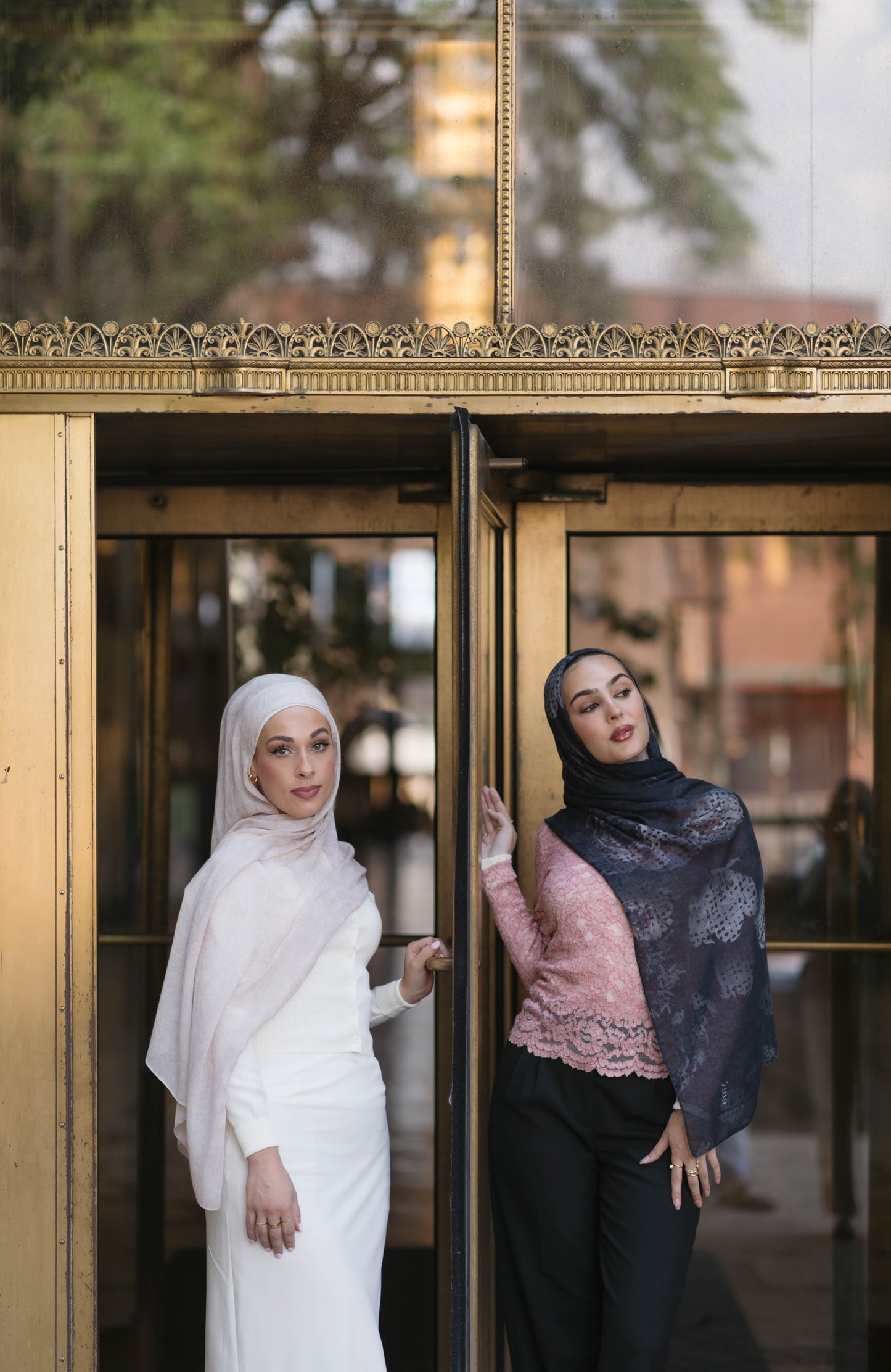Blush Fleur Modal Hijab