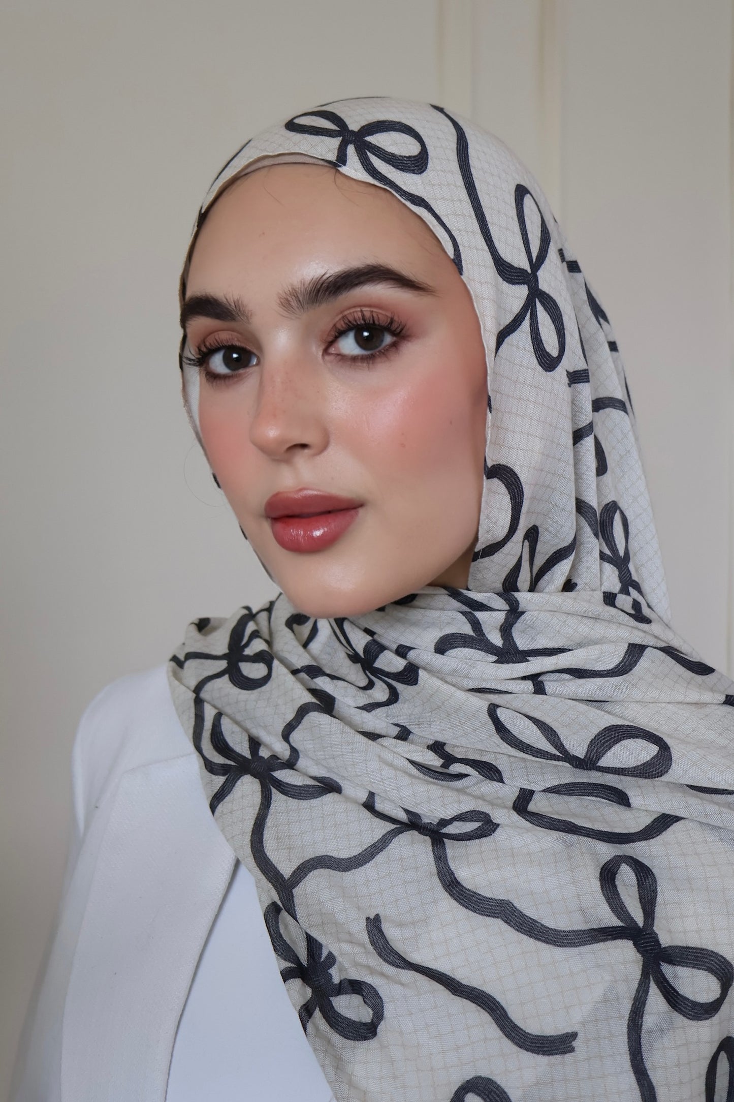 Tangled Silk Modal Hijab