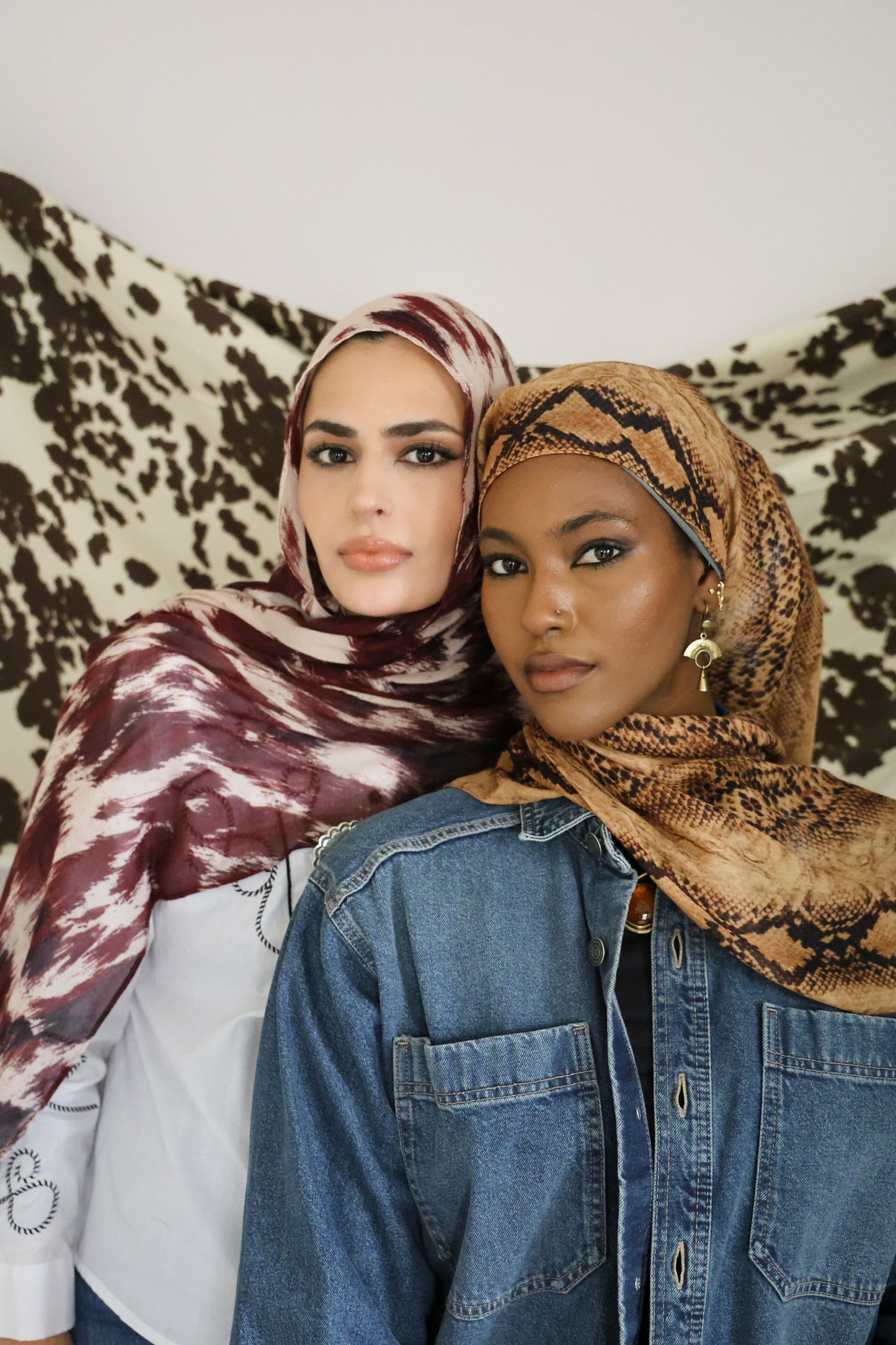 Golden Snake Modal Hijab