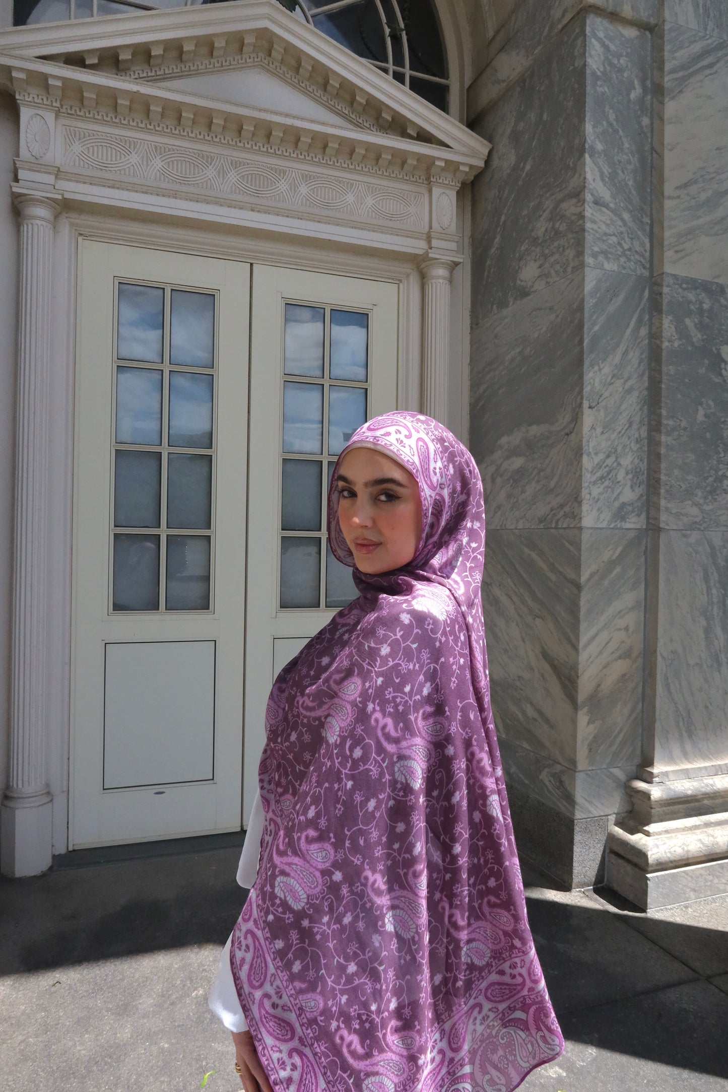 Lilac Dreams Pashmina Modal
