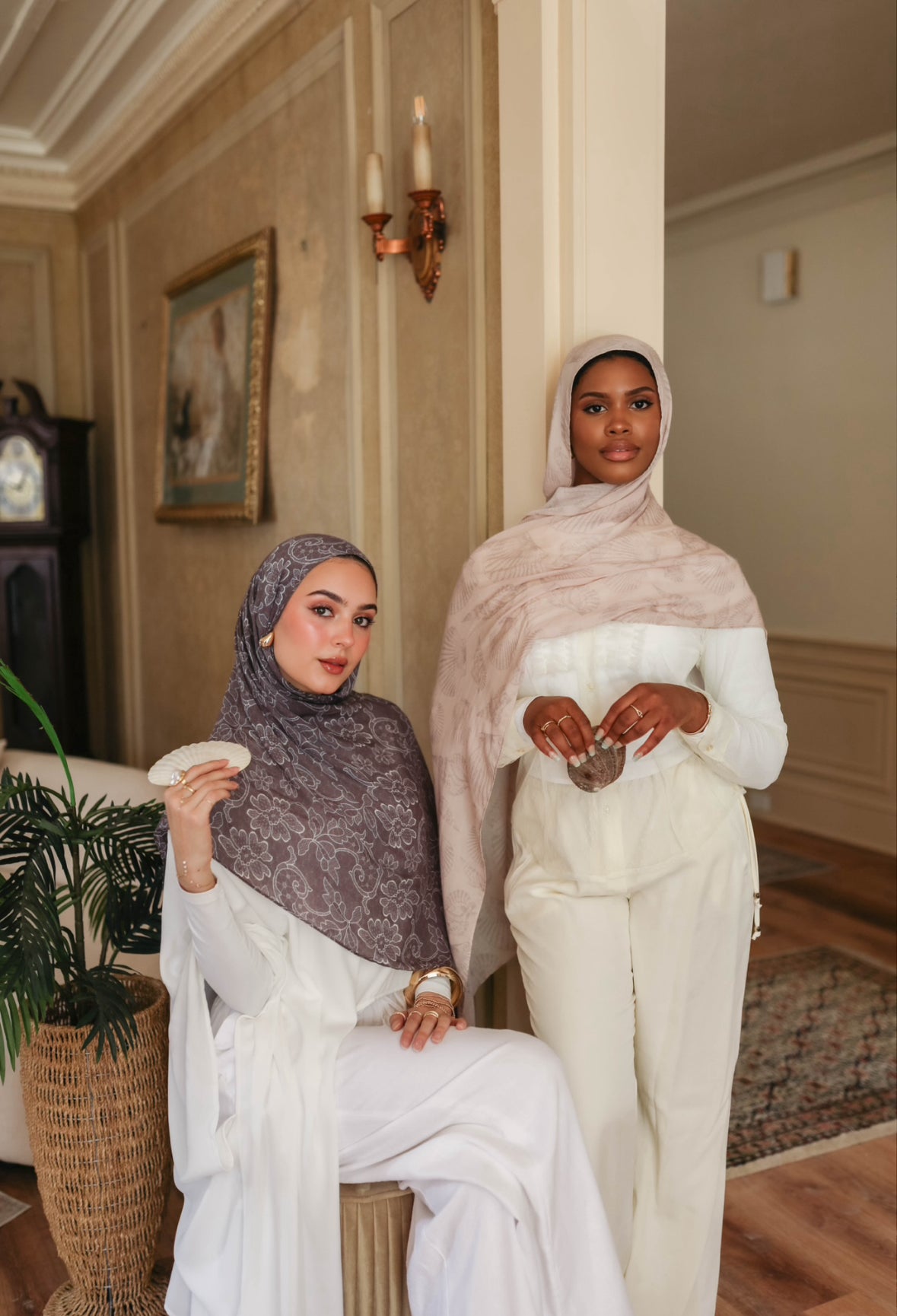 Pearl Net Modal Hijab