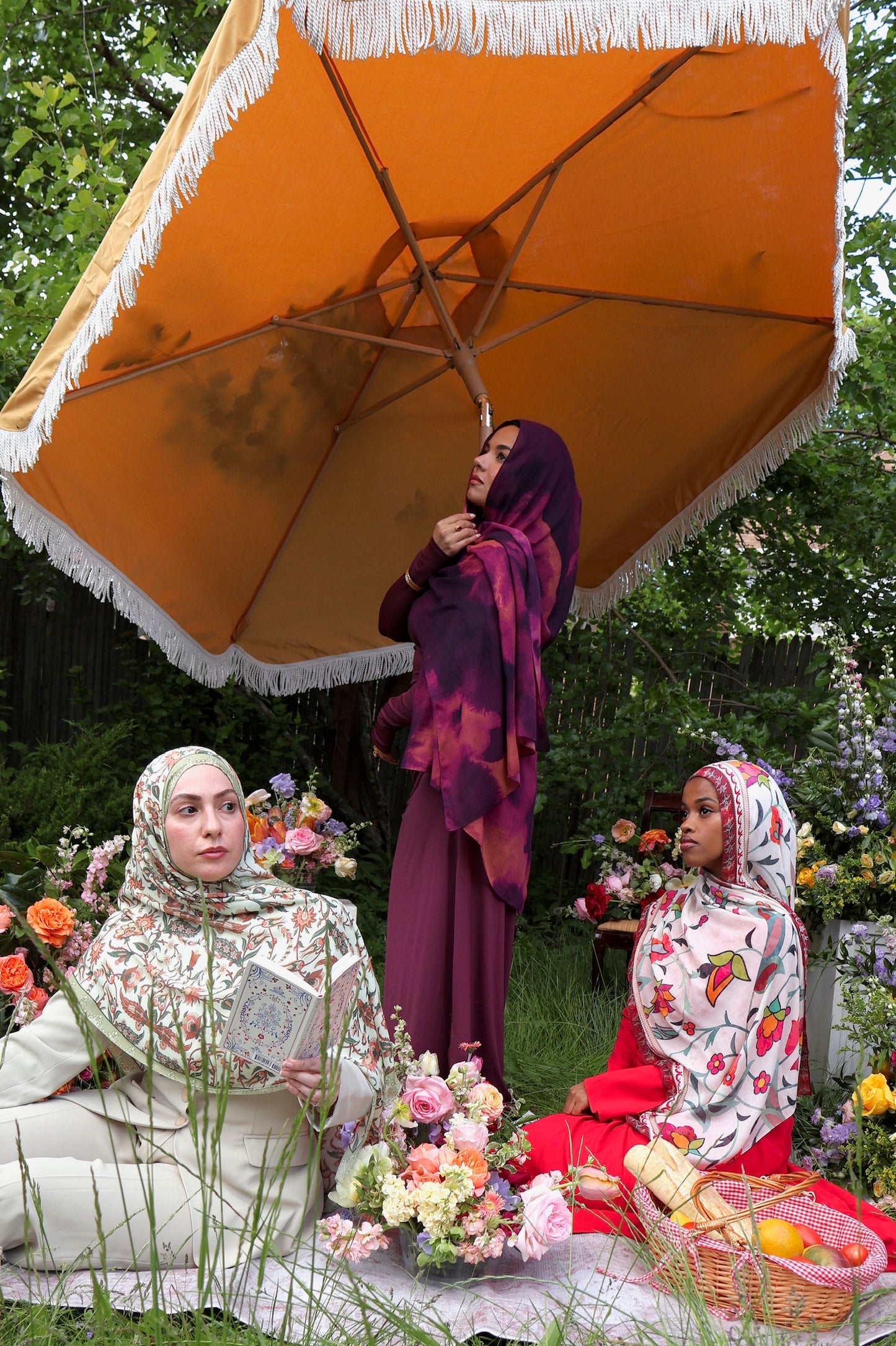 Wildflower Bloom Modal Hijab