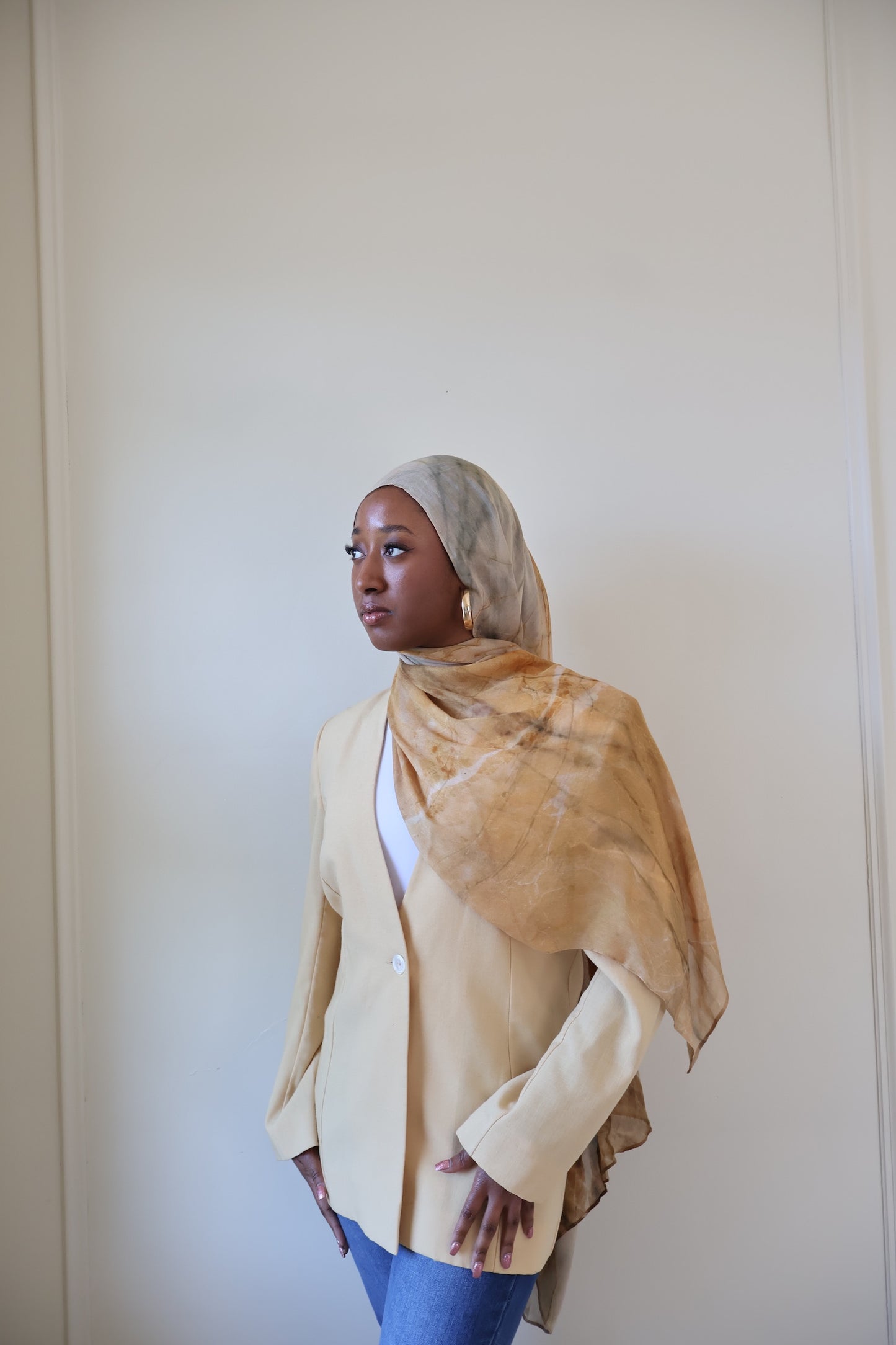 Caramel Macchiato Modal Hijab