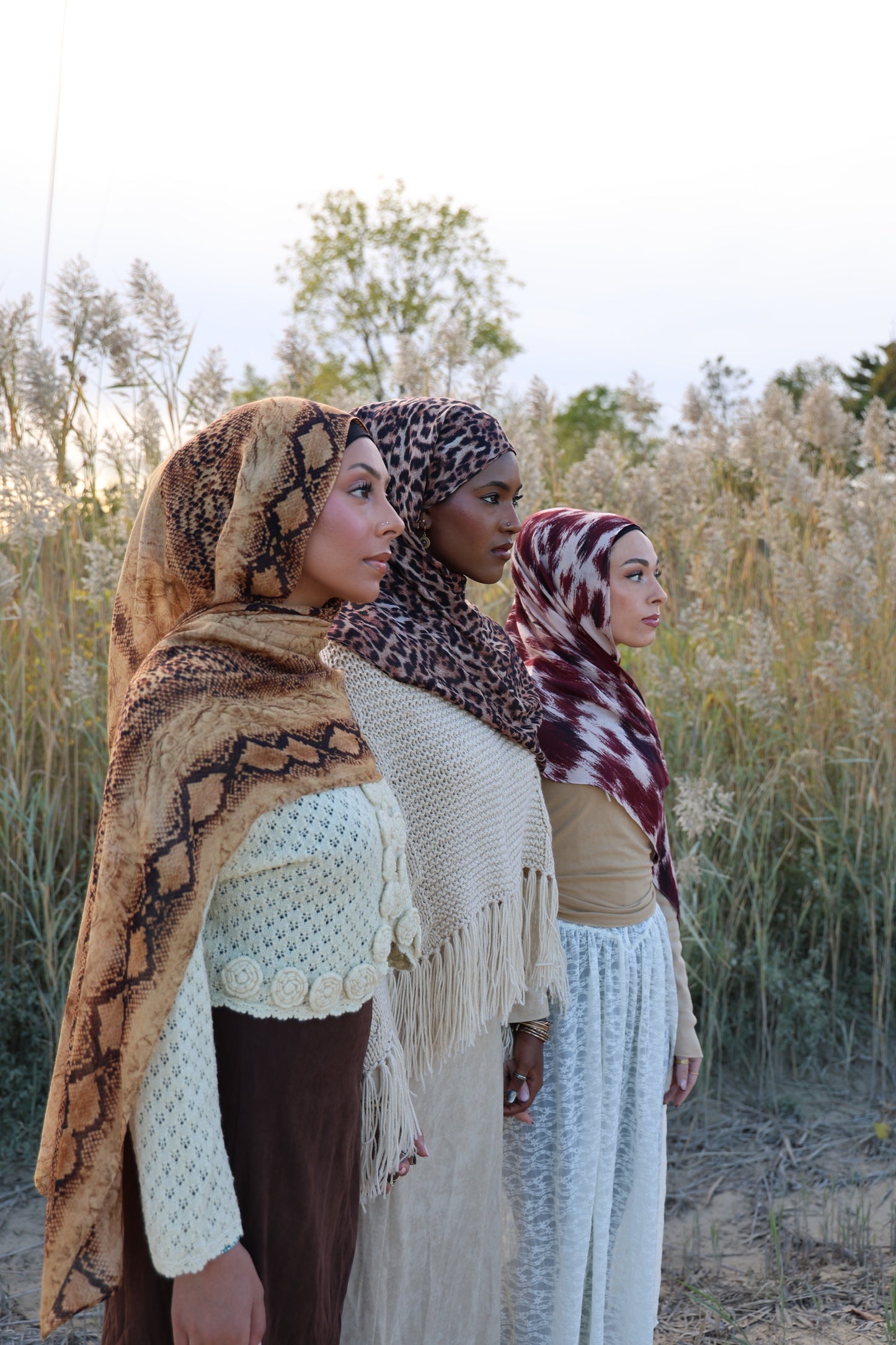 Golden Snake Modal Hijab