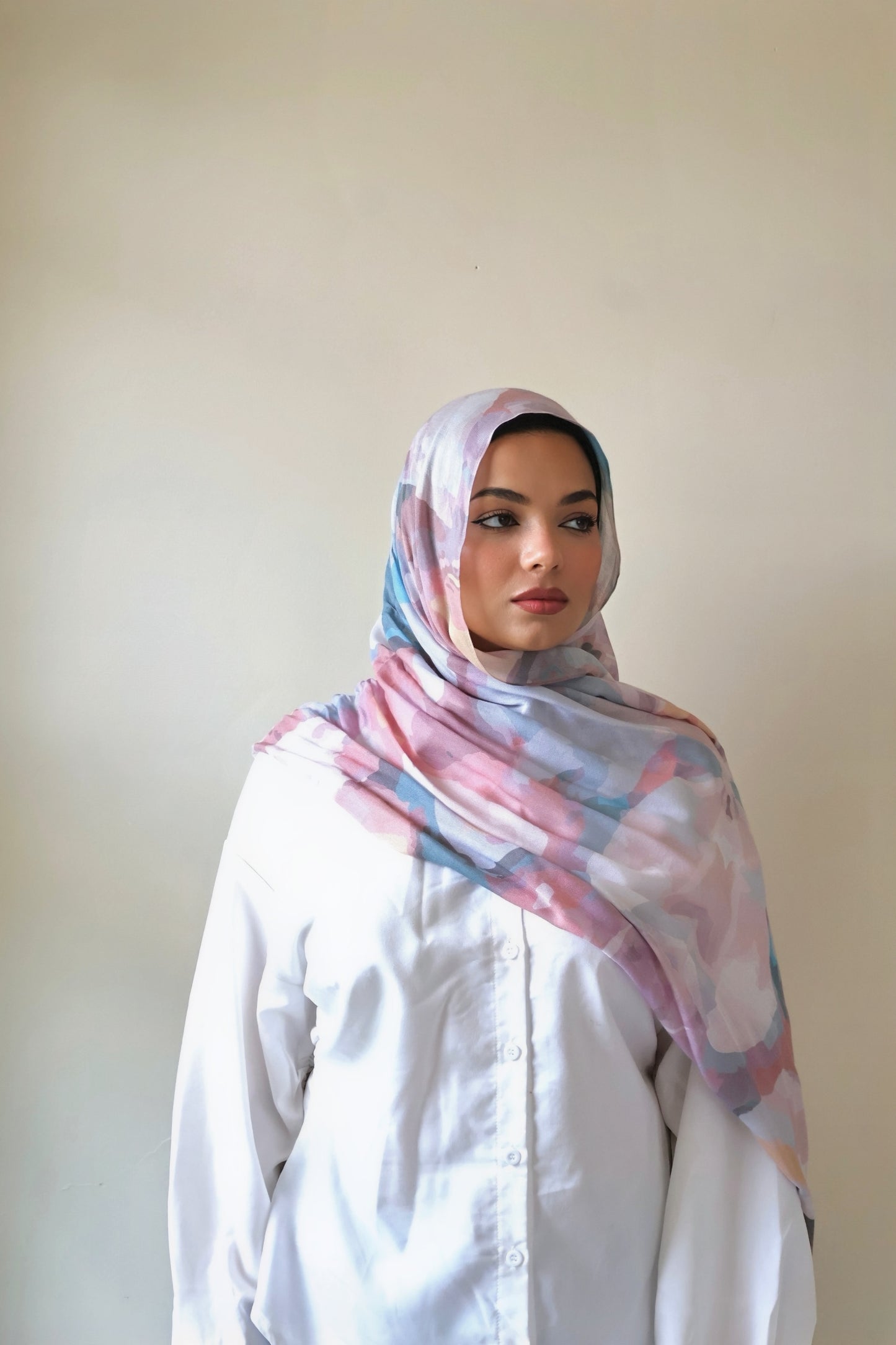 Periwinkle Clouds Modal Hijab