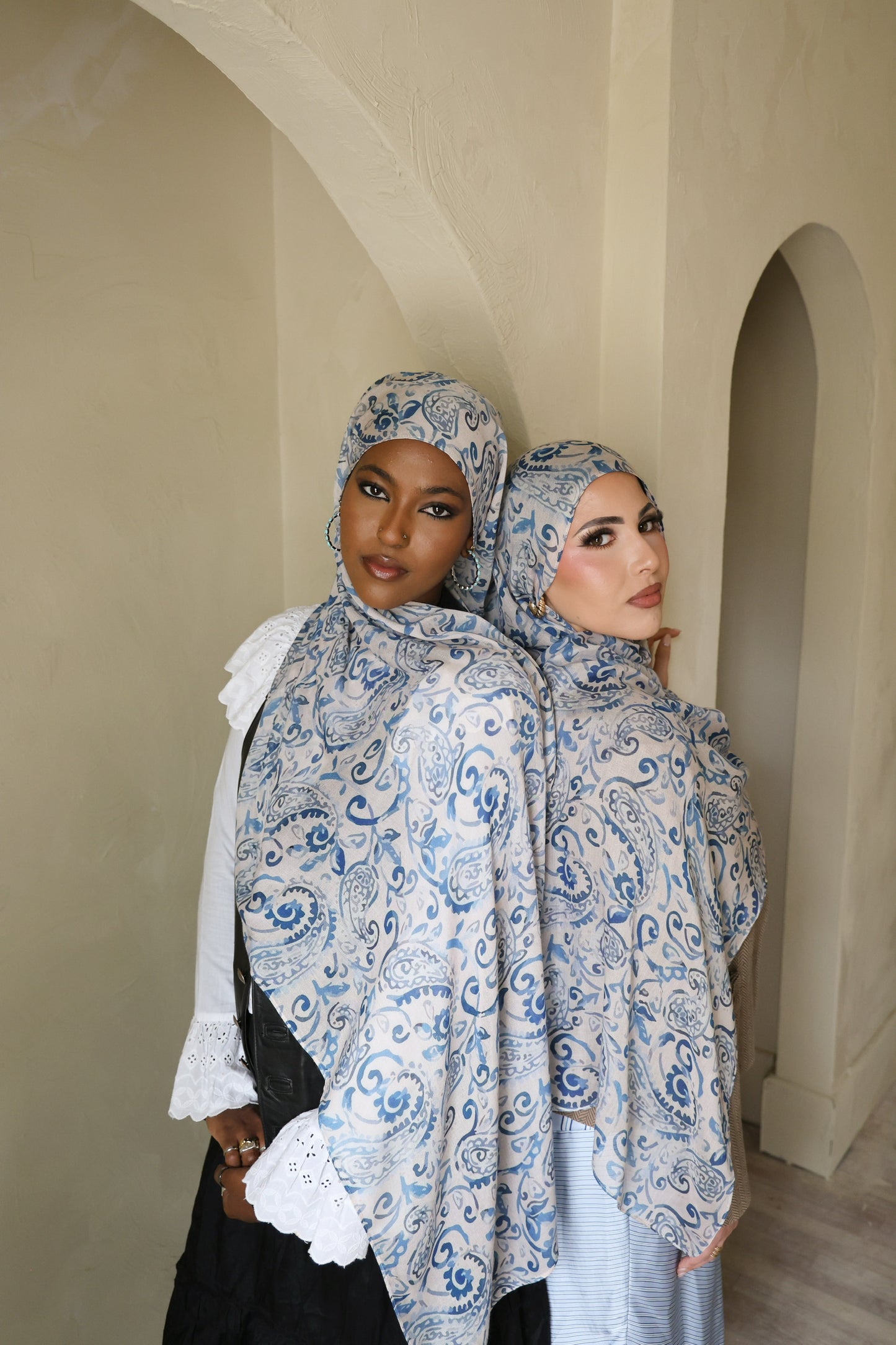 Blue Topaz Modal Hijab