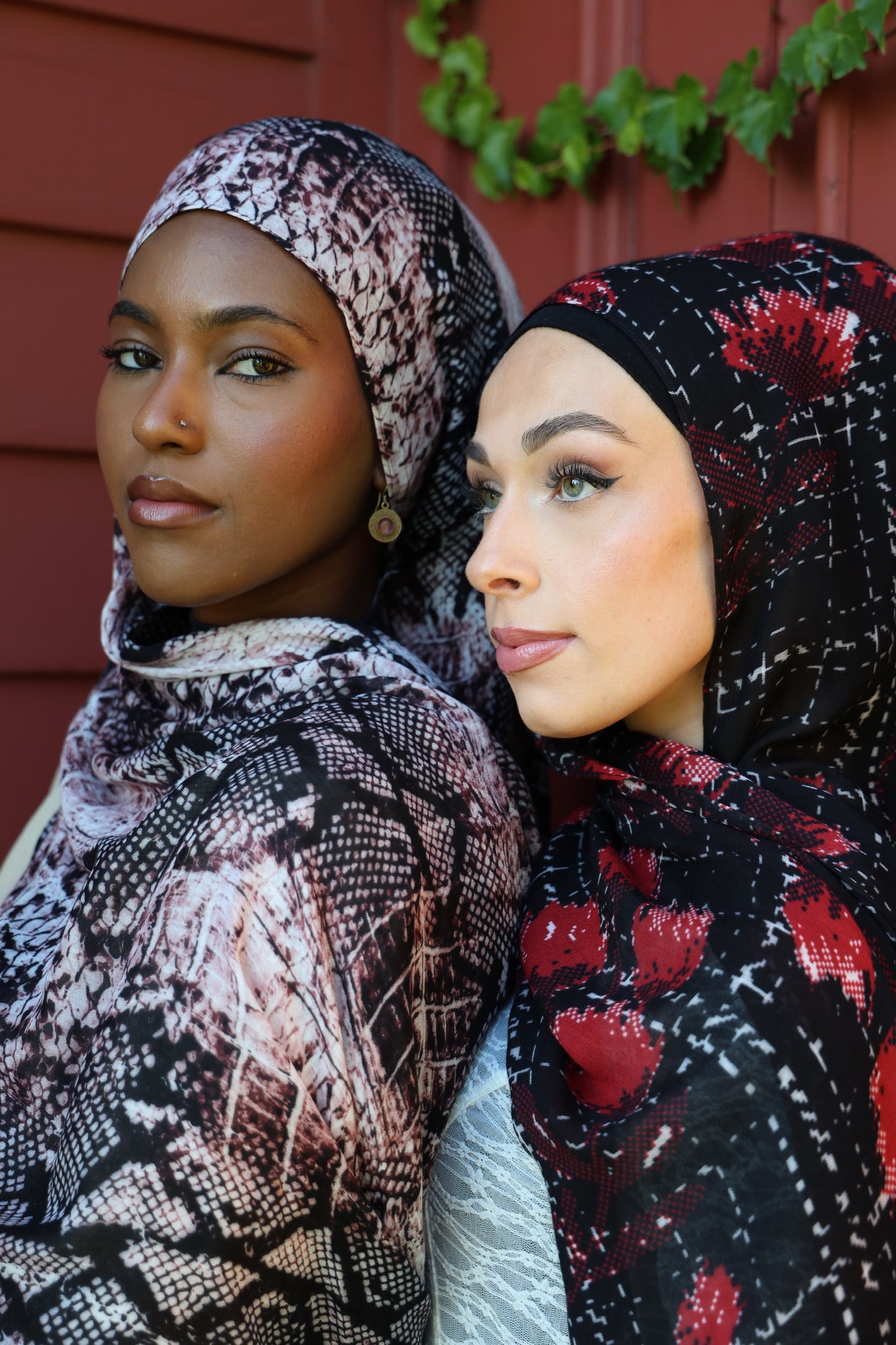 Crocodile Blush Modal Hijab