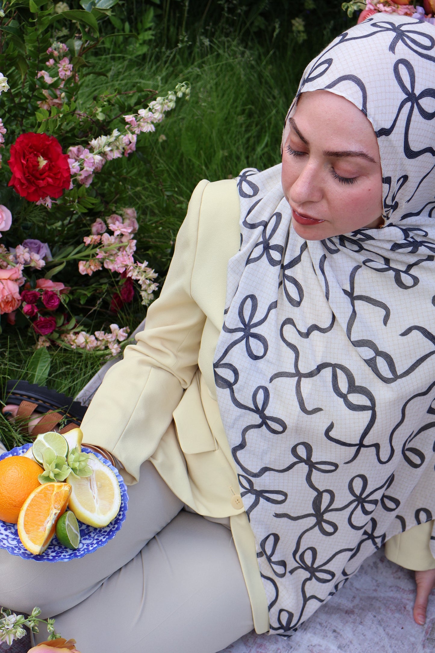 Tangled Silk Modal Hijab