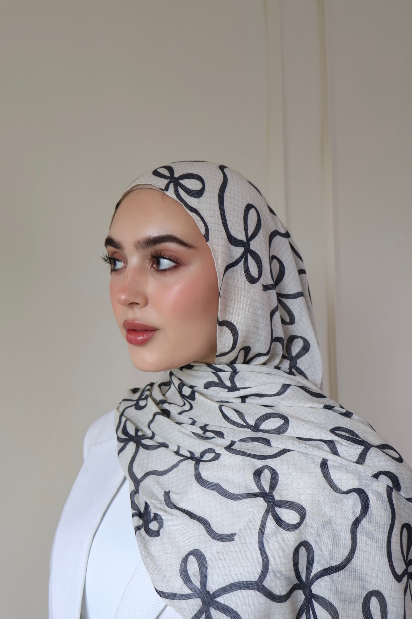 Tangled Silk Modal Hijab