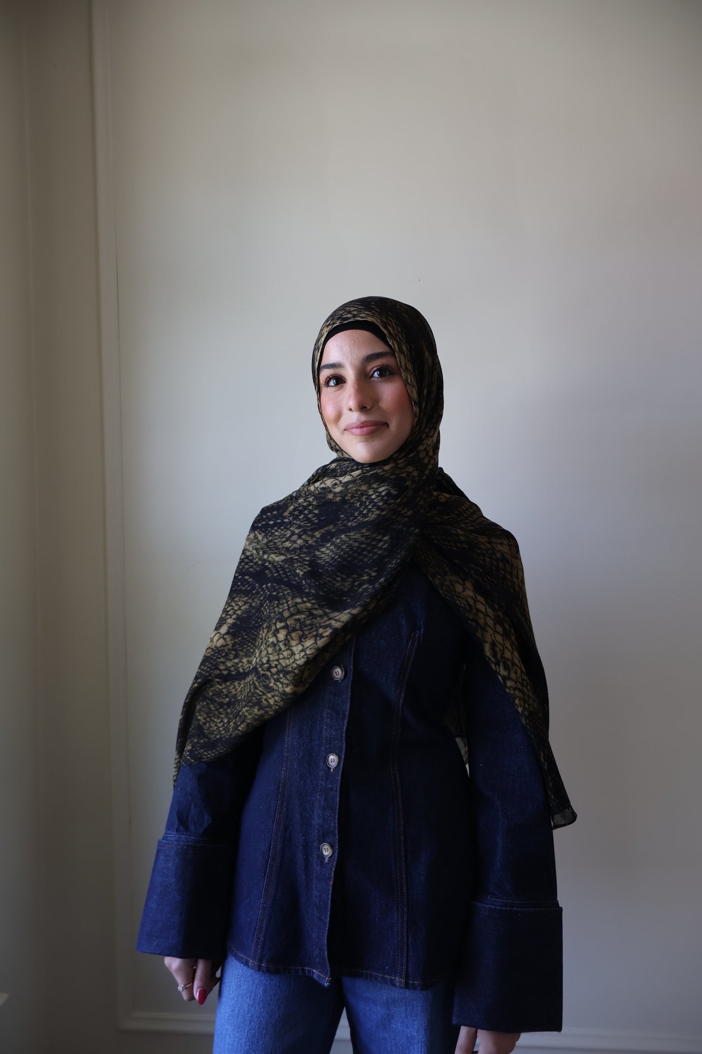 Forest Snake Modal Hijab