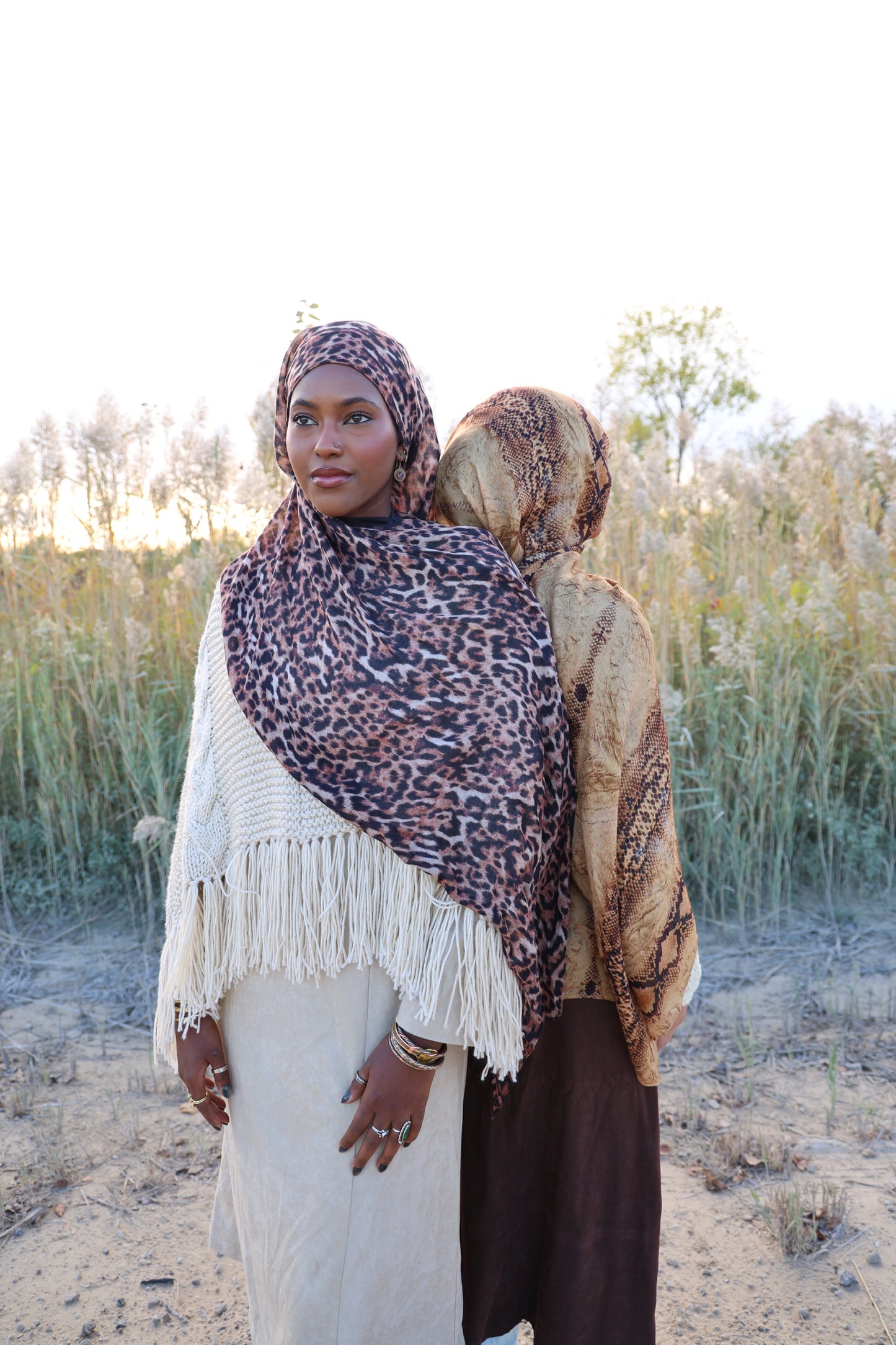 Canyon Leopard Modal Hijab