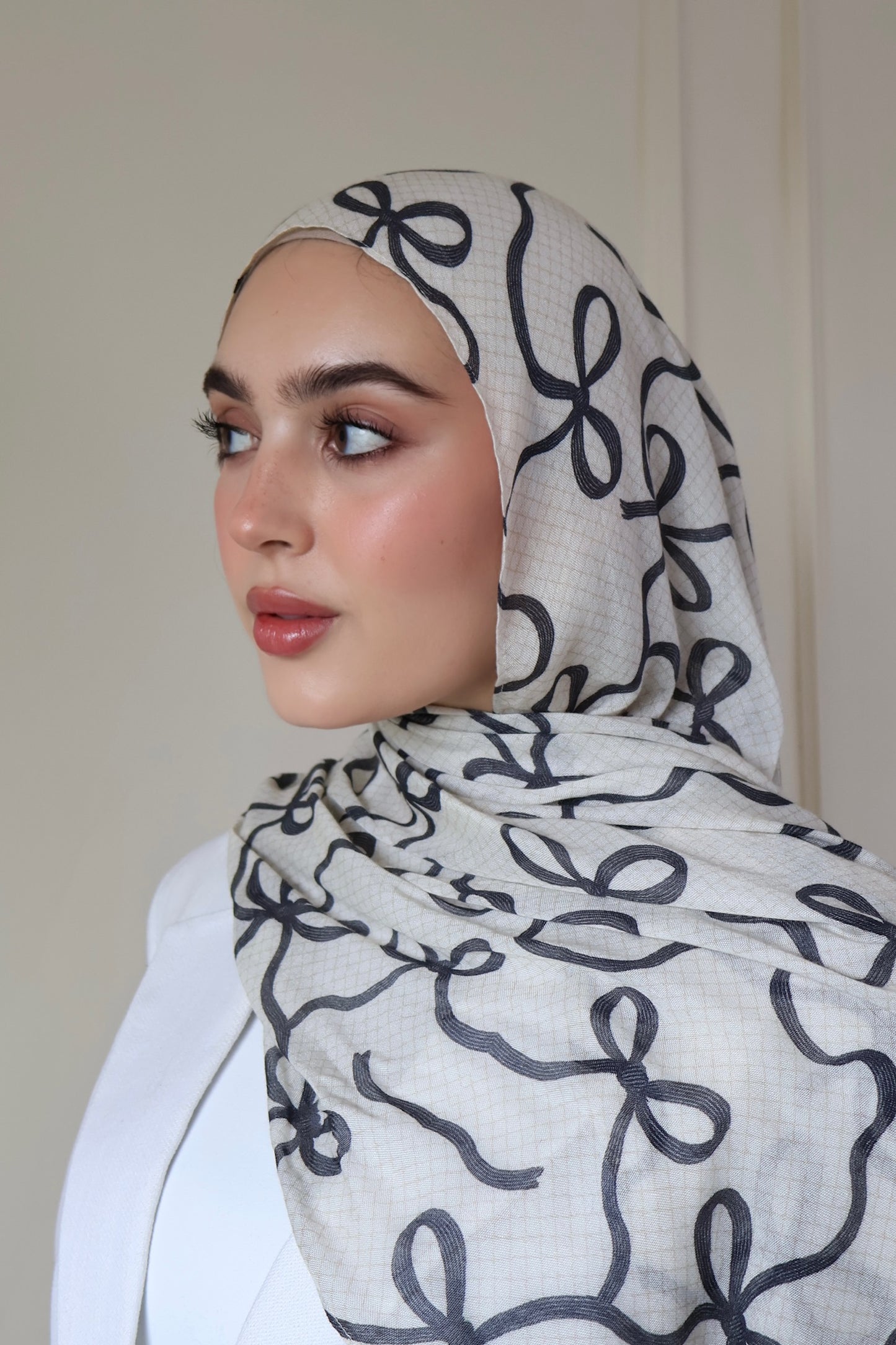Tangled Silk Modal Hijab