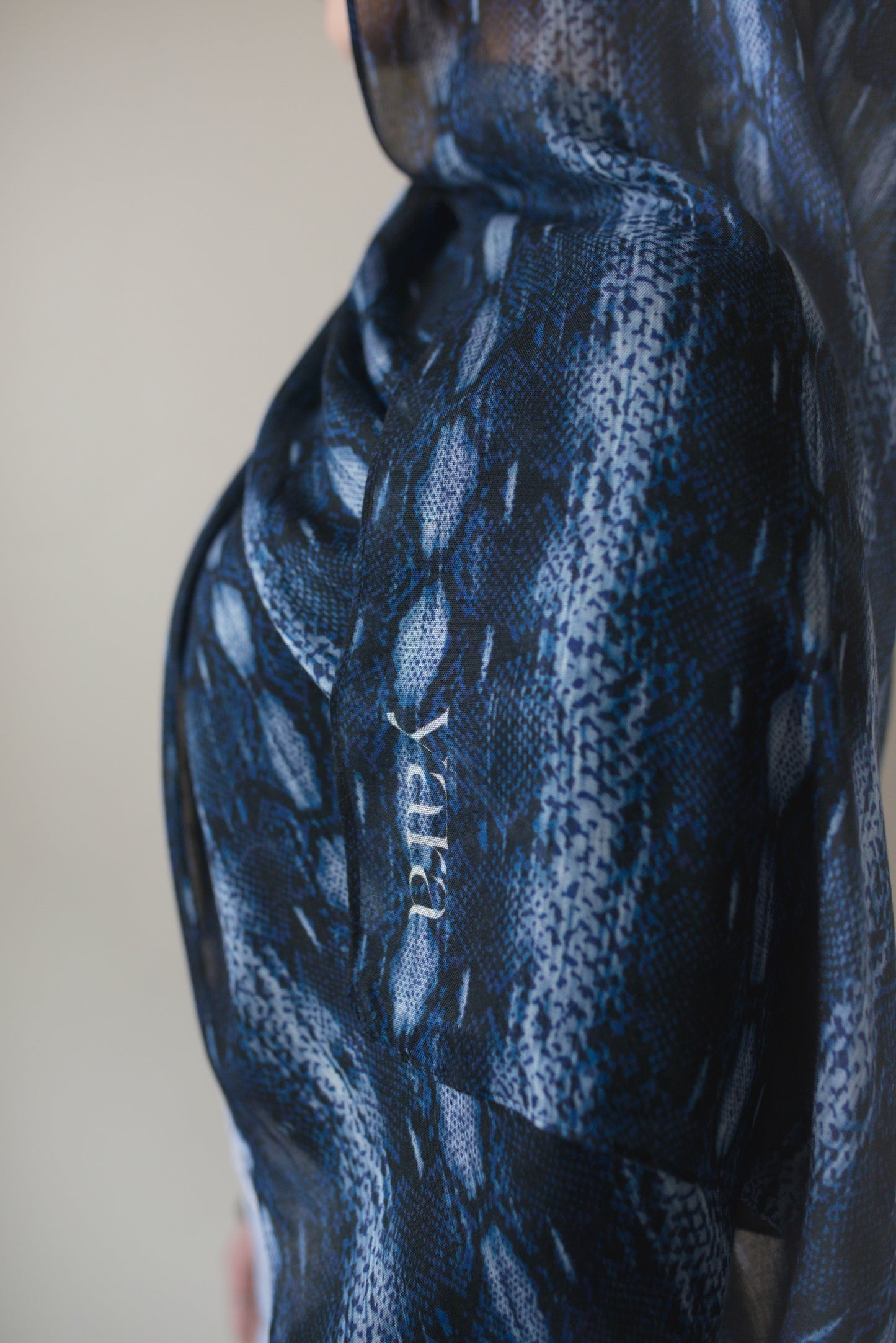 Sapphire Snake Modal Hijab
