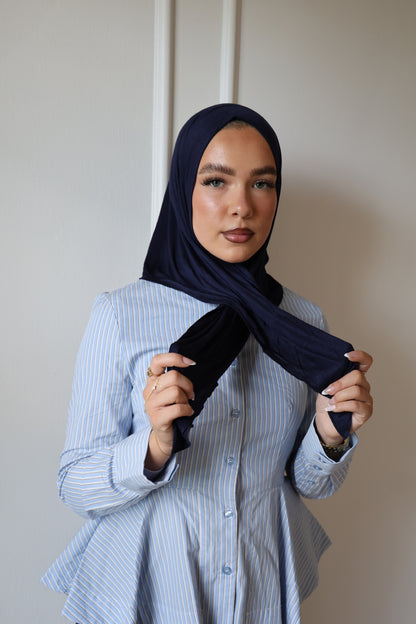 Midnight Easy Jersey Hijab