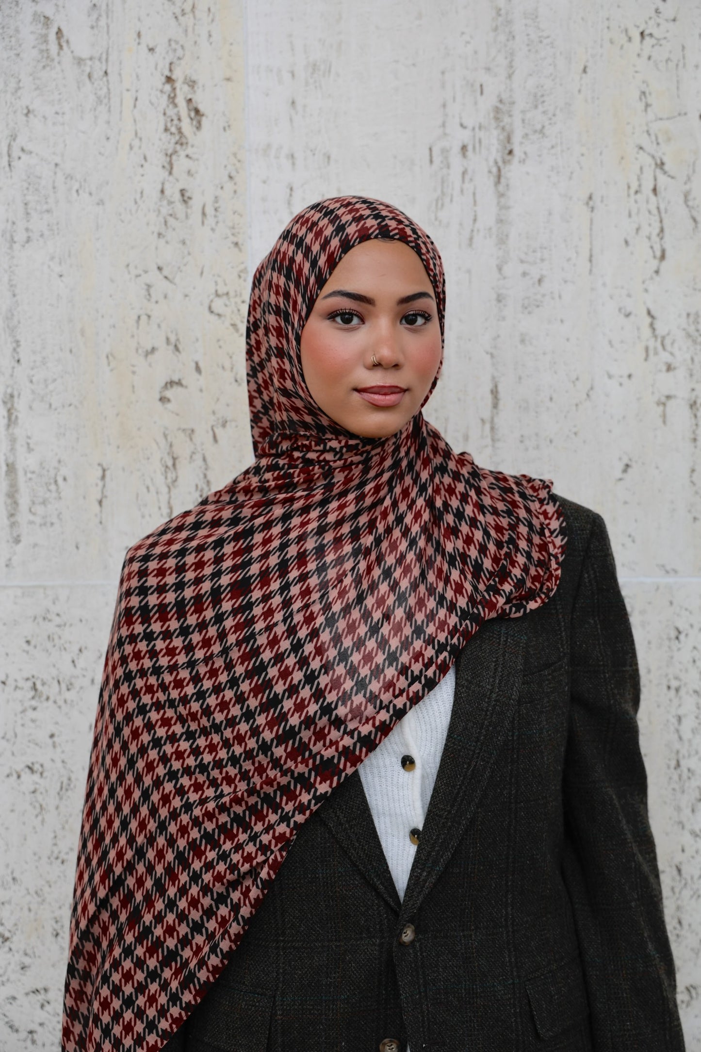 Ginger Plum Modal Hijab