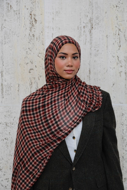 Ginger Plum Modal Hijab