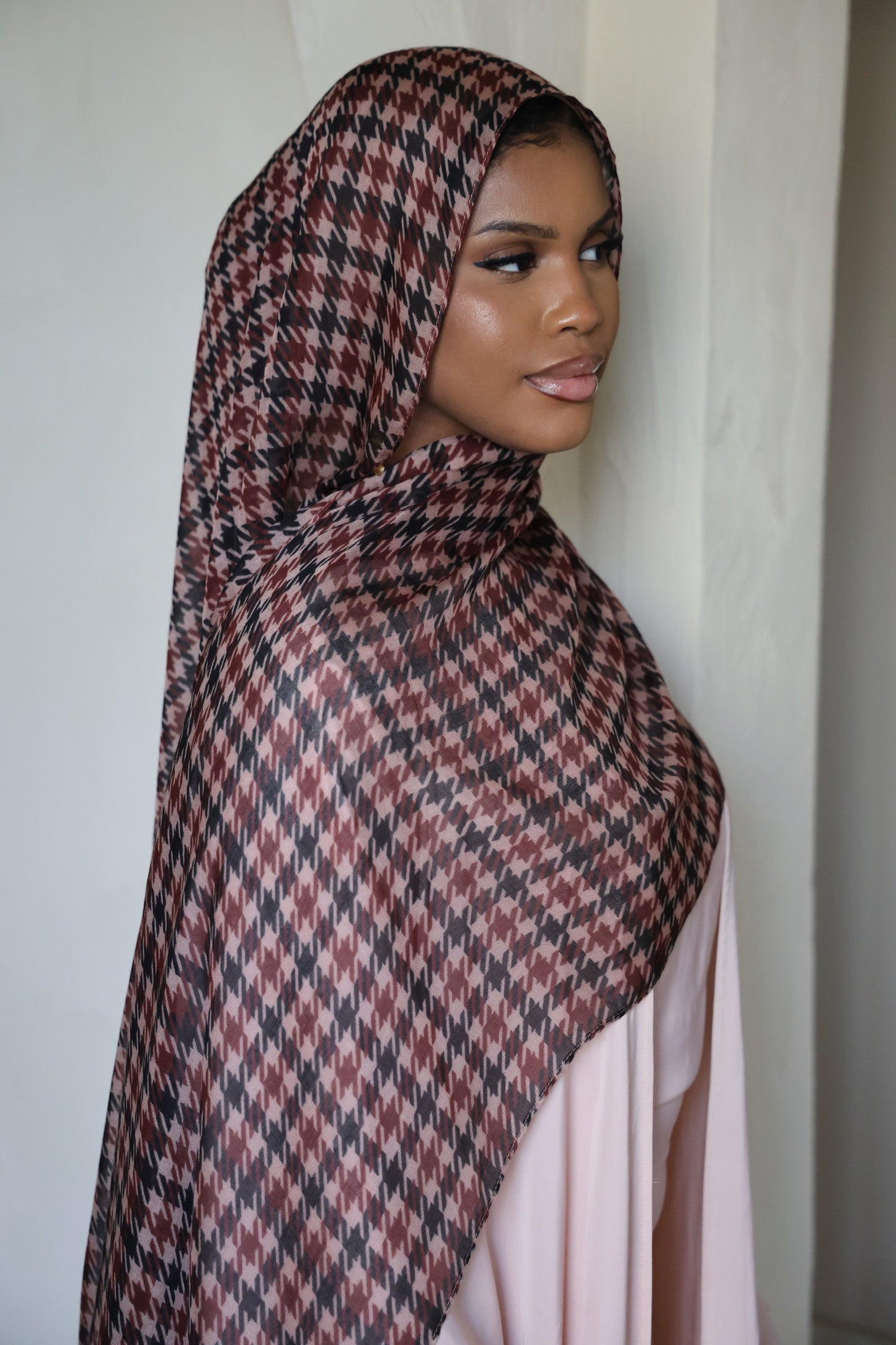 Ginger Plum Modal Hijab