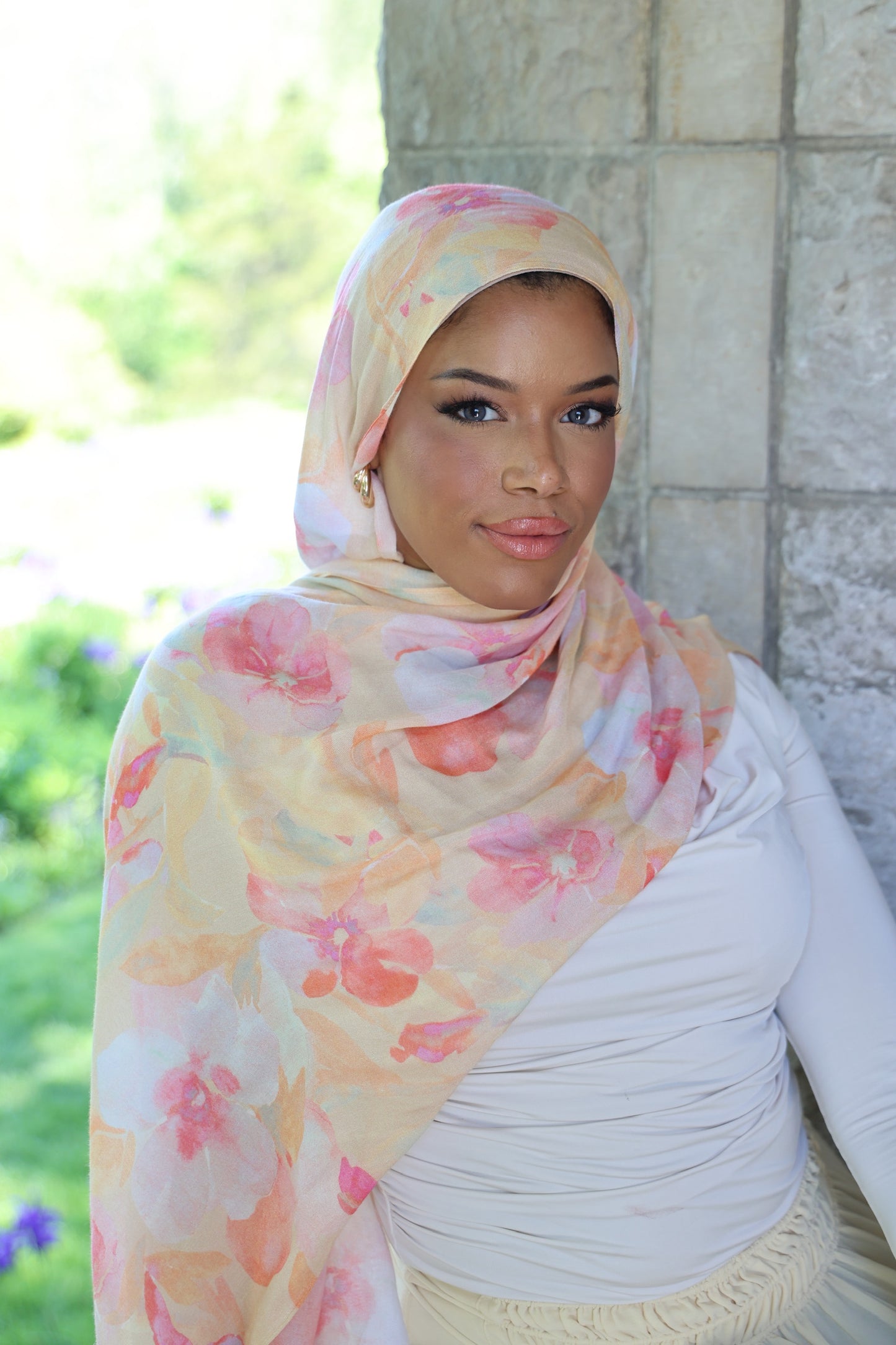 Peach Nectar Modal Hijab