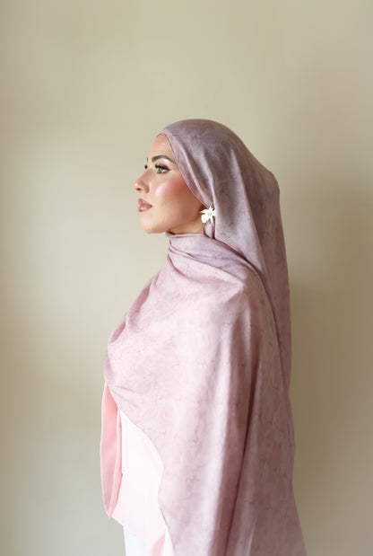 Pink Sea Modal Hijab