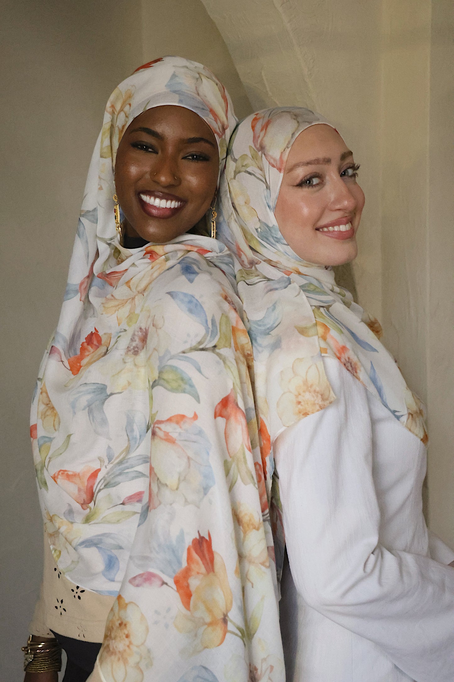Whimsy Garden Modal Hijab