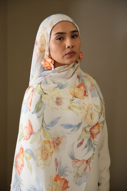 Whimsy Garden Modal Hijab