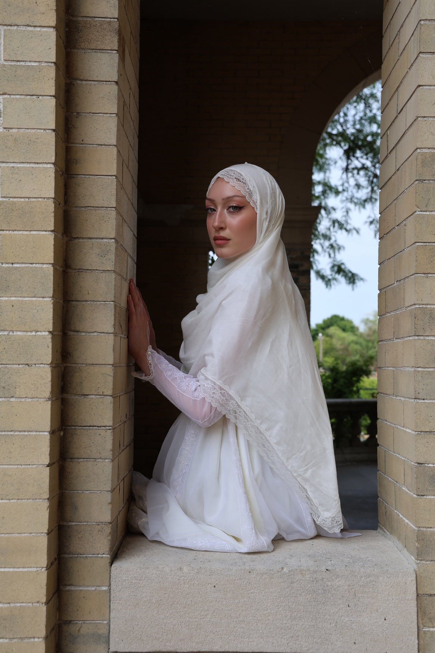 Meringue Lace Modal Hijab