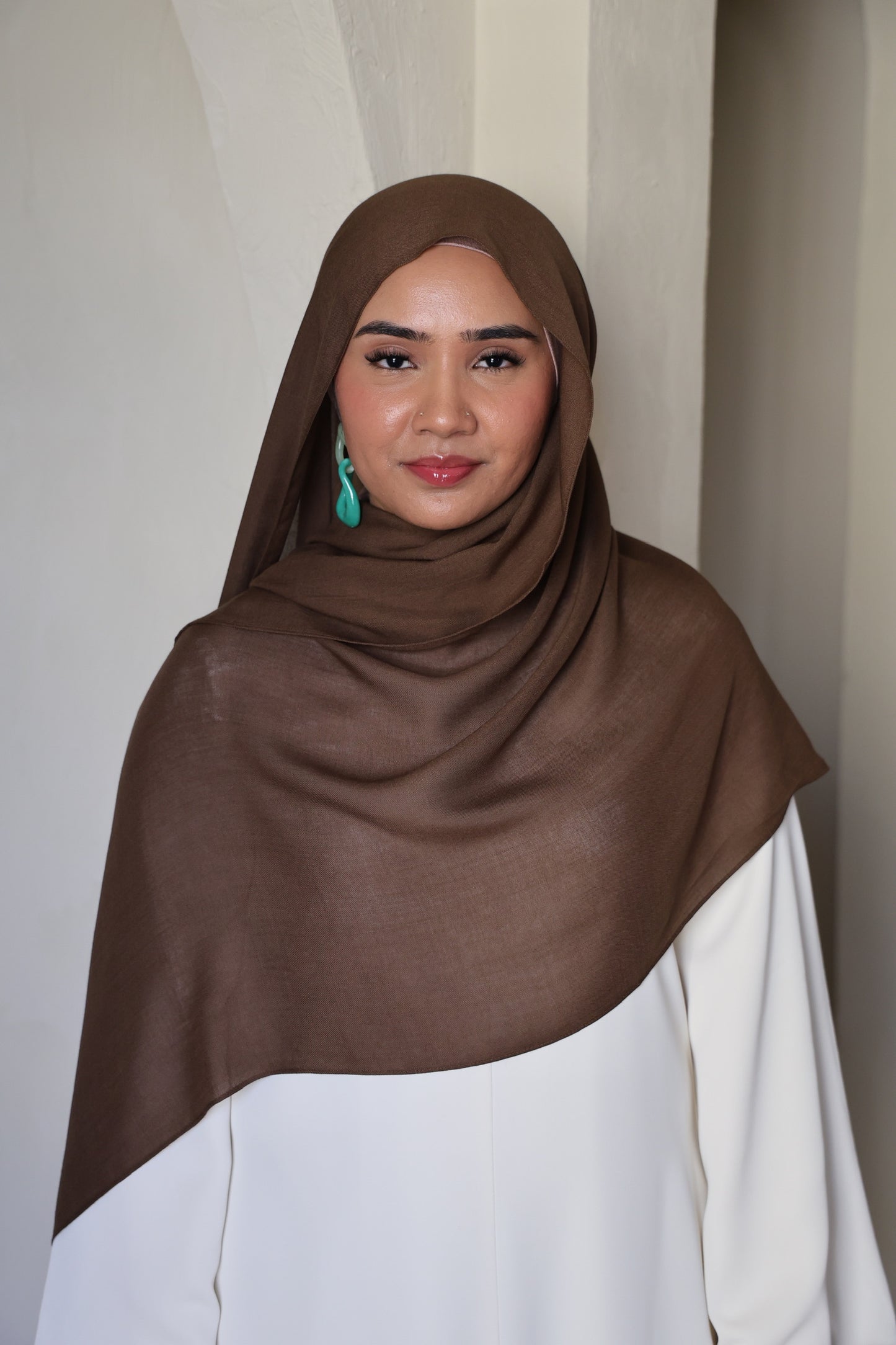 Walnut Date Modal Hijab