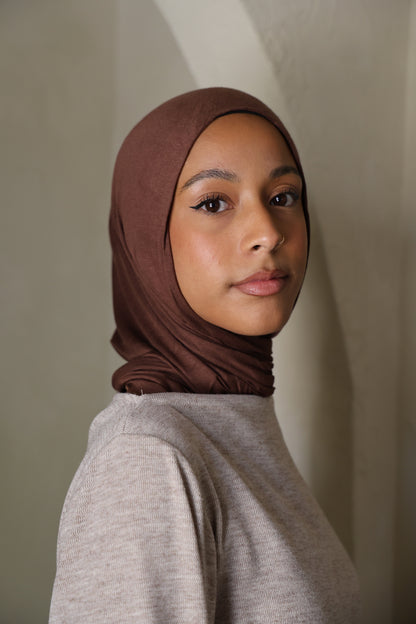 Hot Cocoa Easy Jersey Hijab
