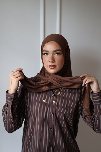 Hot Cocoa Easy Jersey Hijab