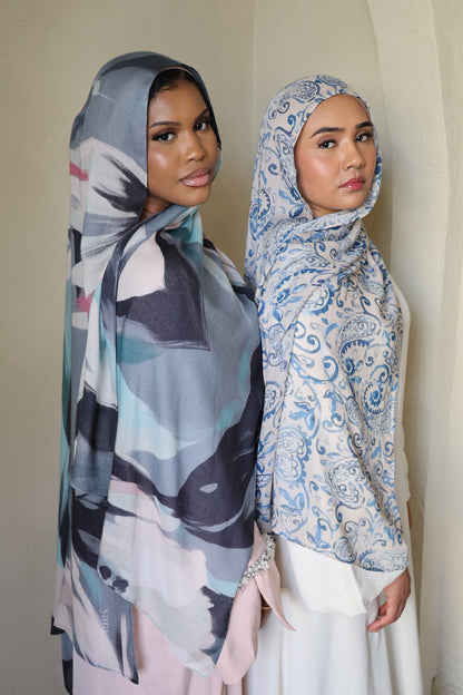 Something Blue Modal Hijab