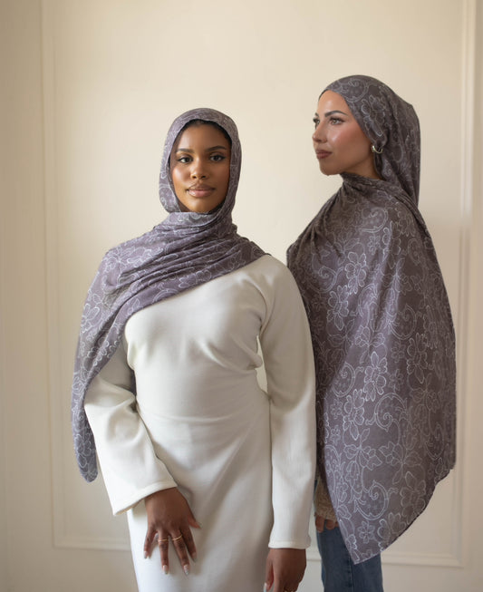 Pearl Net Modal Hijab