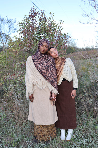 Canyon Leopard Modal Hijab